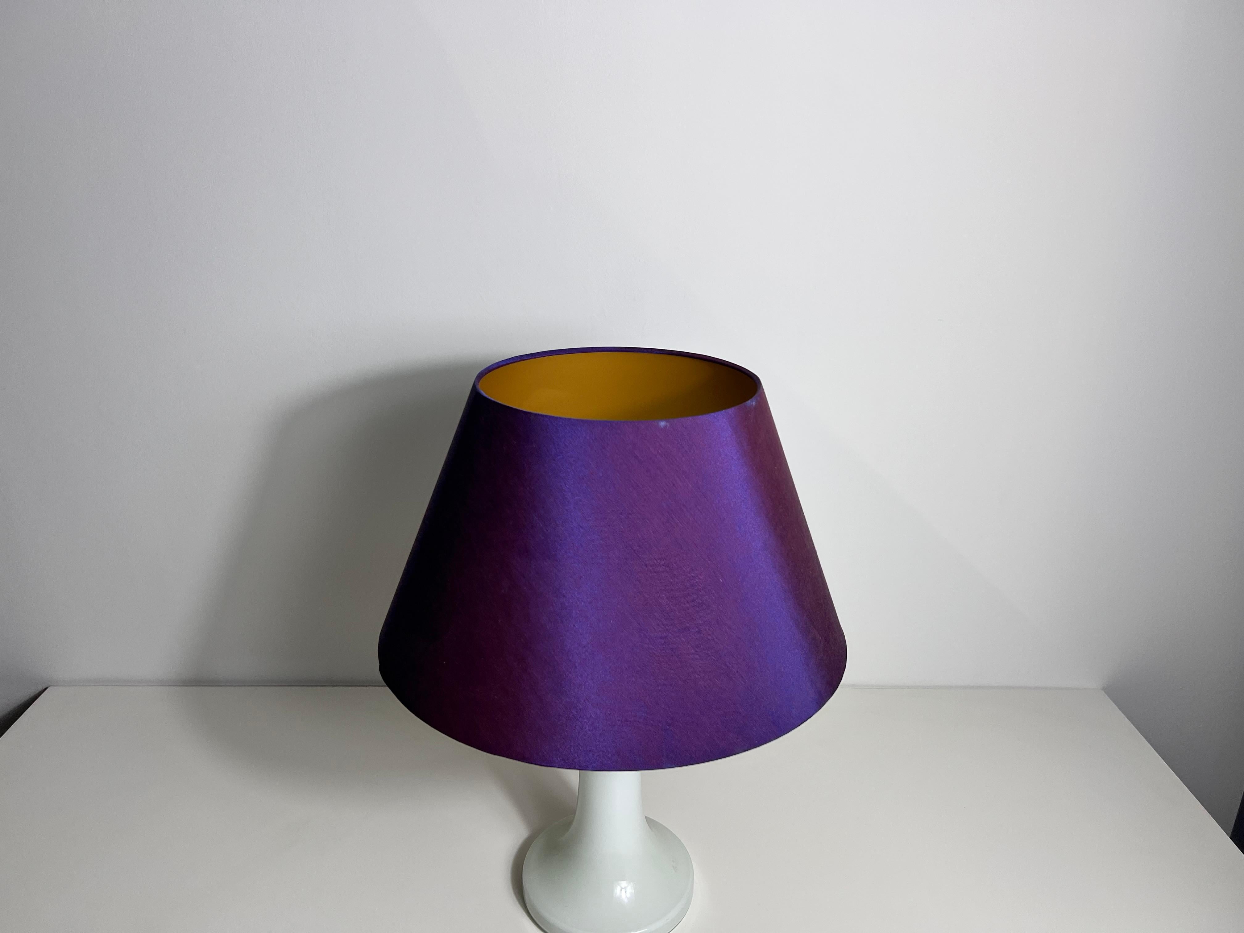 Schwedische Keramik-Tischlampe von Pileprodukter Landskrona, 1970er Jahre im Angebot 6