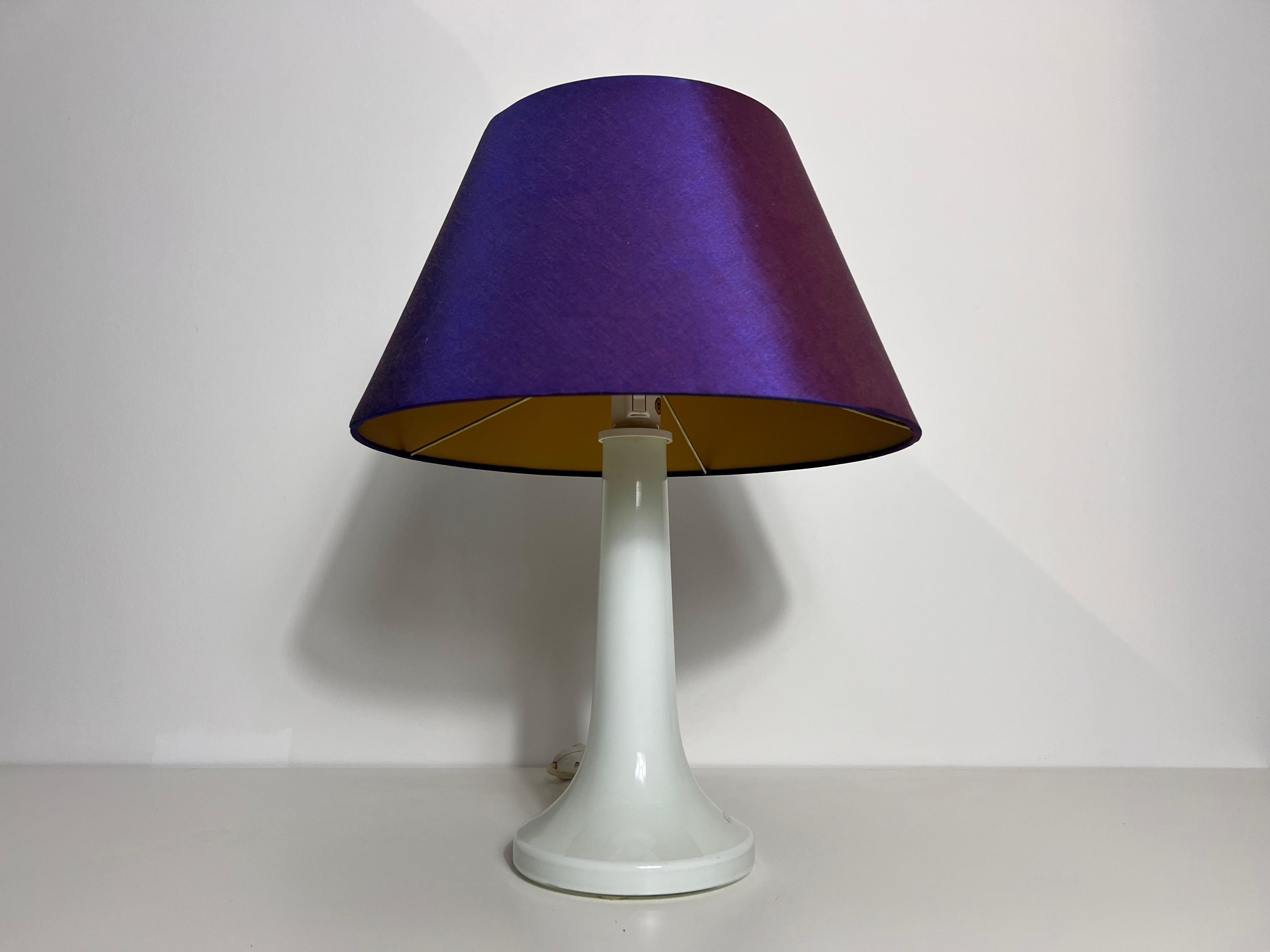 Schwedische Keramik-Tischlampe von Pileprodukter Landskrona, 1970er Jahre im Angebot 2