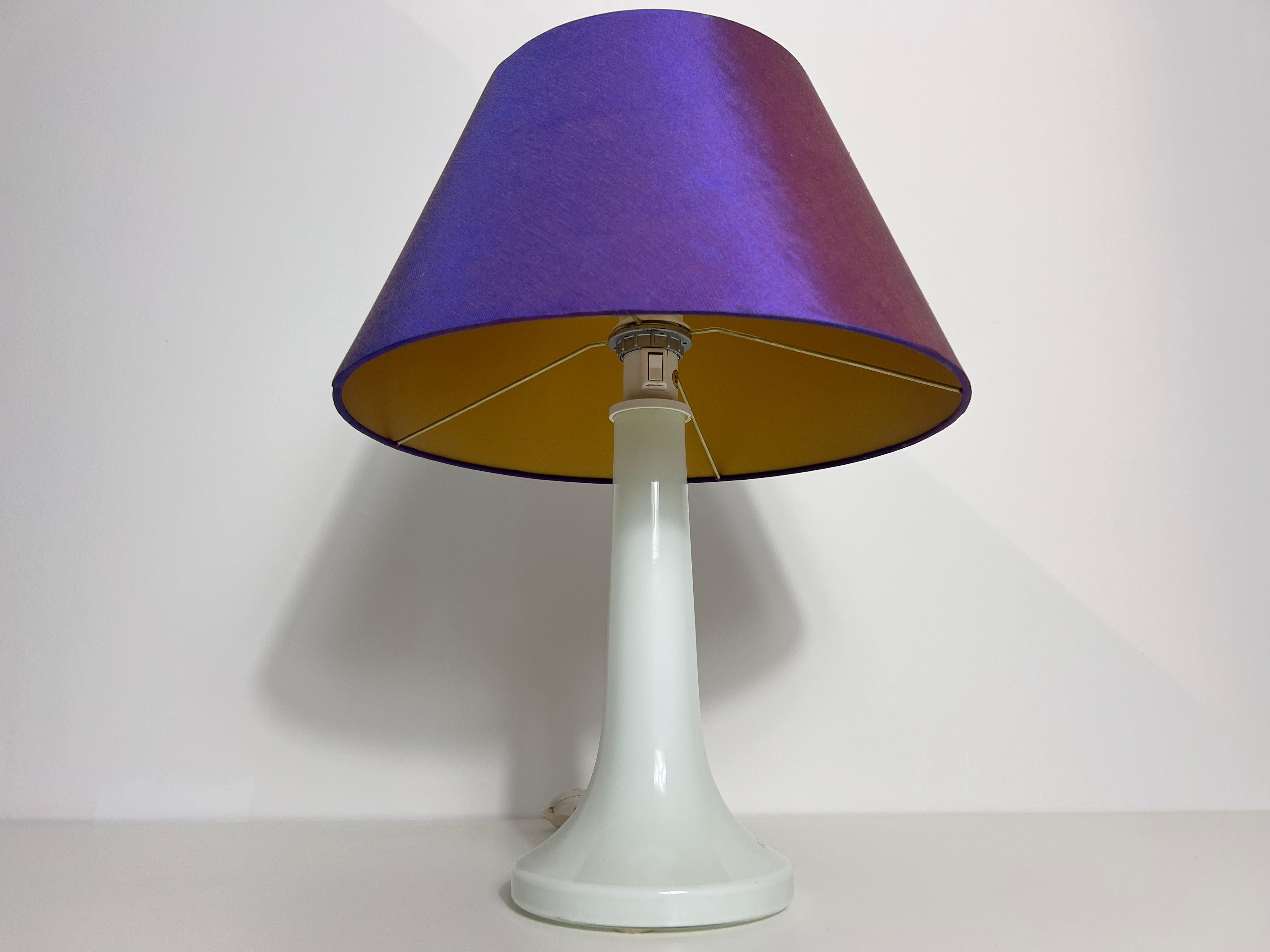 Schwedische Keramik-Tischlampe von Pileprodukter Landskrona, 1970er Jahre im Angebot 3