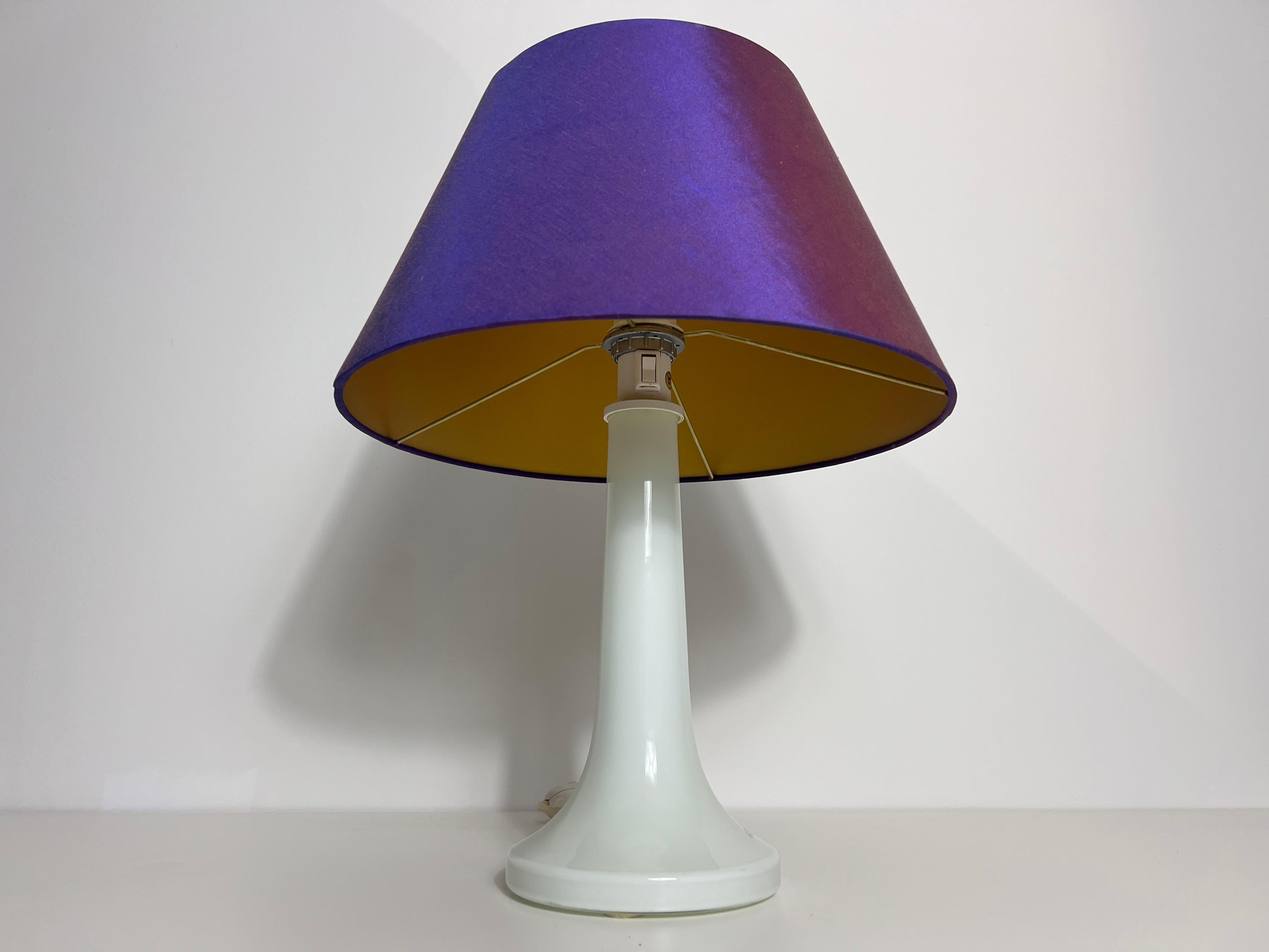 Schwedische Keramik-Tischlampe von Pileprodukter Landskrona, 1970er Jahre im Angebot 4