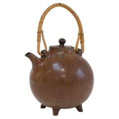 Swedish Ceramic Teapot by Gunnar Nylund for Rörstrand, 1960s.