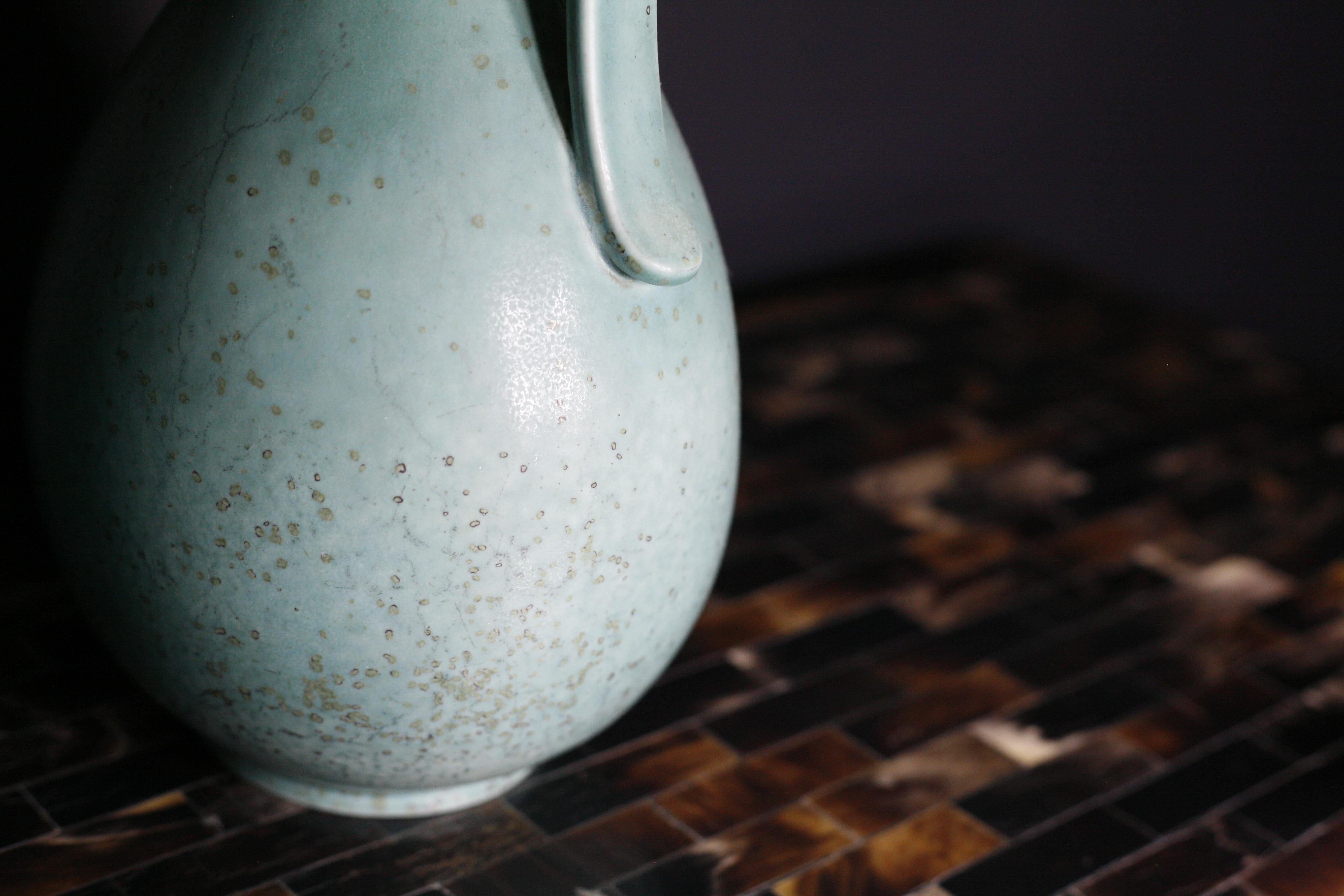 XX secolo Vaso in ceramica svedese di Gunnar Nylund, Rörstrand, Svezia, 1950 in vendita