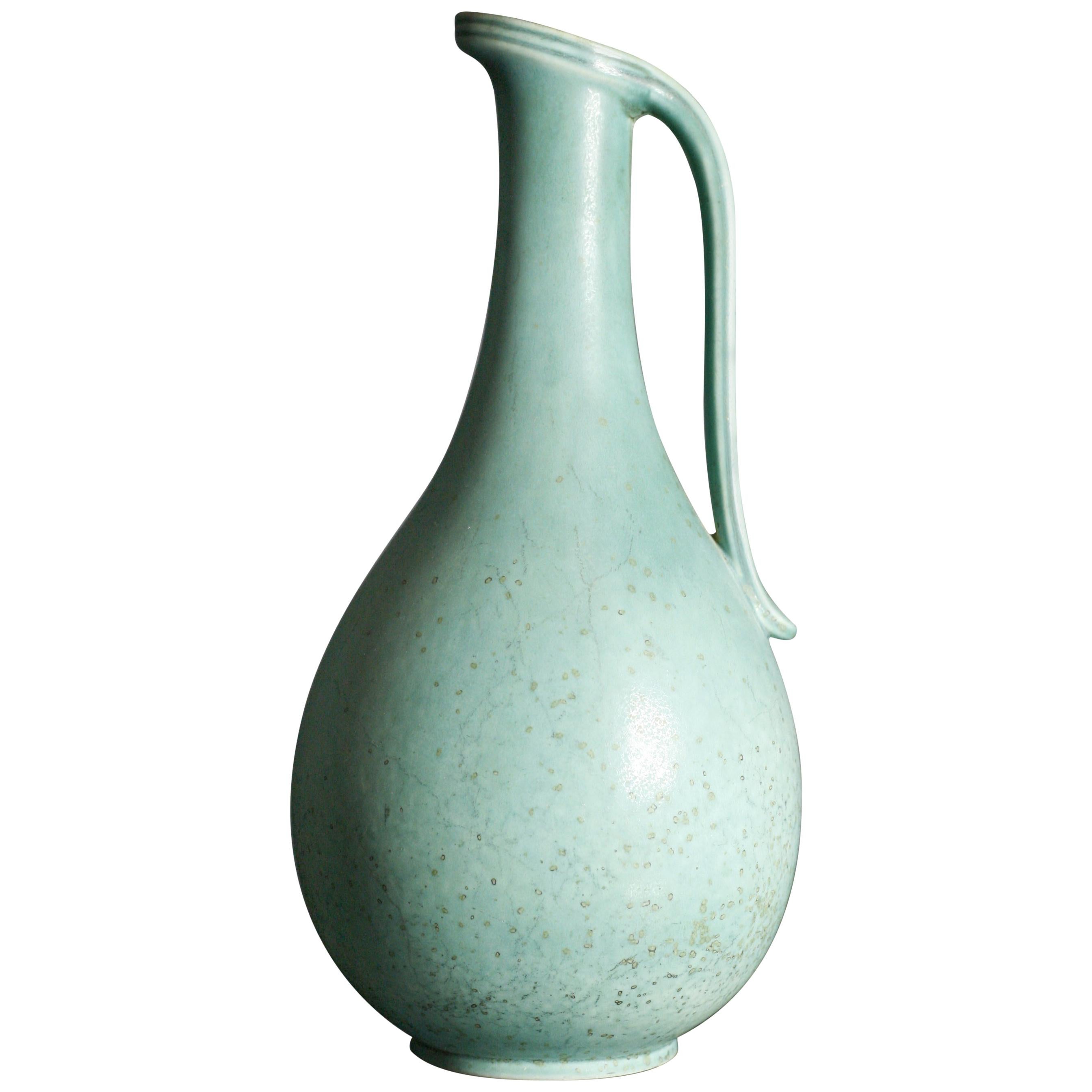 Vaso in ceramica svedese di Gunnar Nylund, Rörstrand, Svezia, 1950