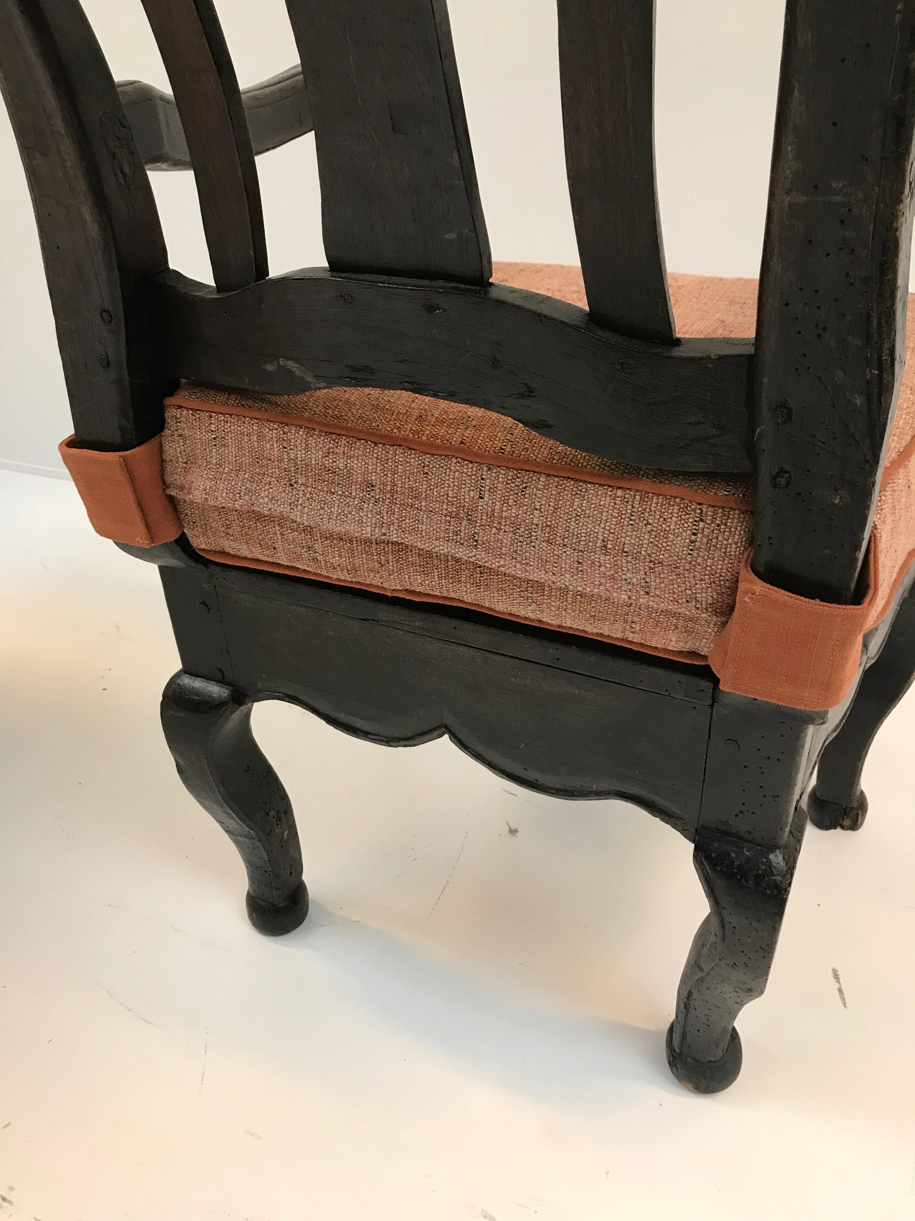 Swedish Chair, Dark Patinated For Sale 2