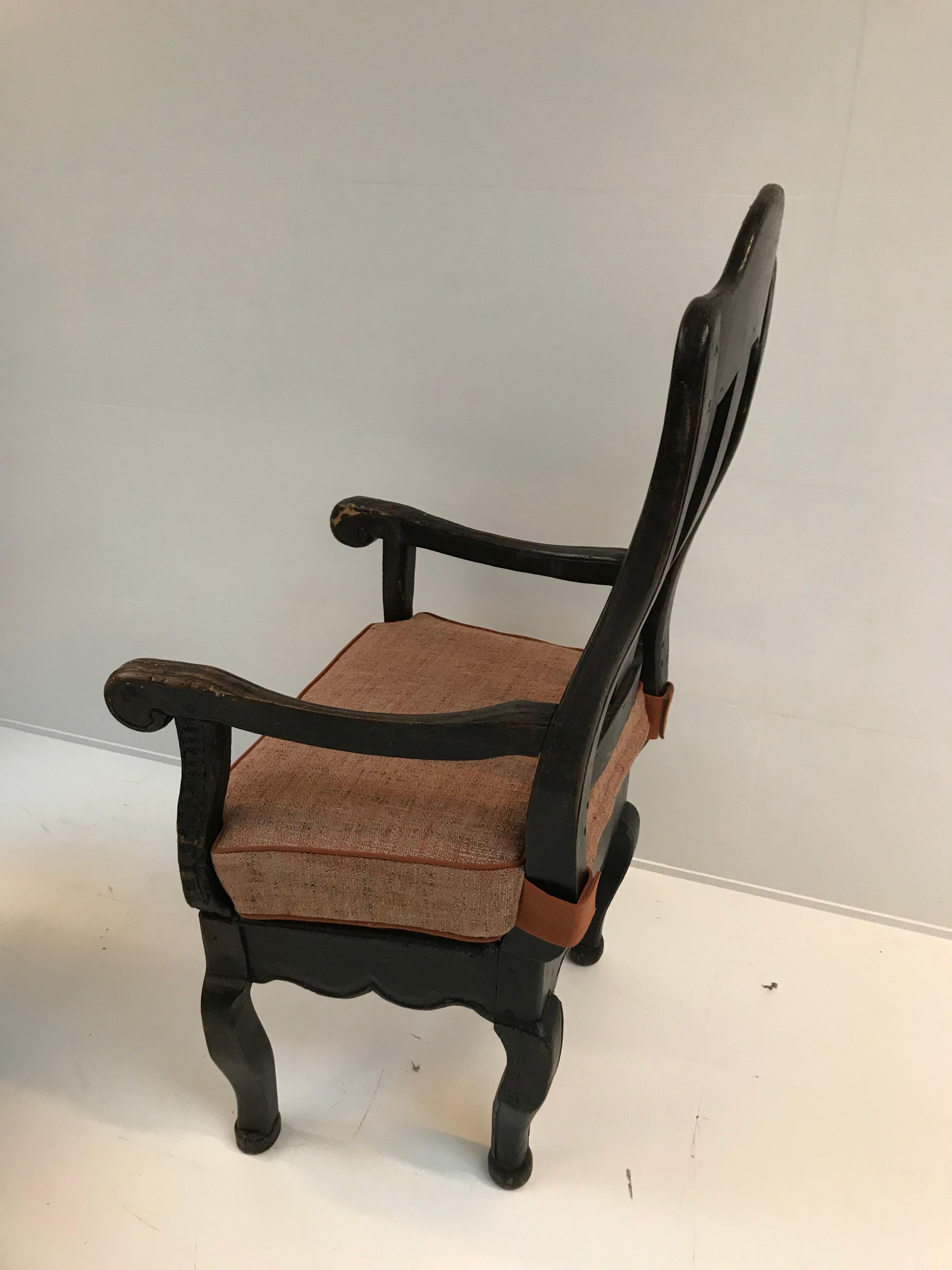 Swedish Chair, Dark Patinated For Sale 3