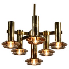 Swedish Chandelier by Holger Johansson for Westal AB