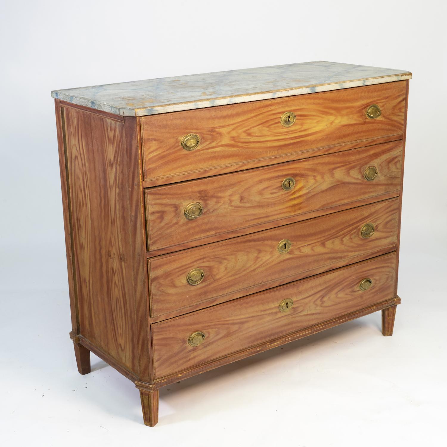 Swedish Chest of Drawers For Sale 11