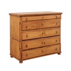 Swedish Chest-on-chest, Mid-19th Century