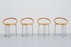 Swedish Circle Dinner Chairs, Sweden, 1970