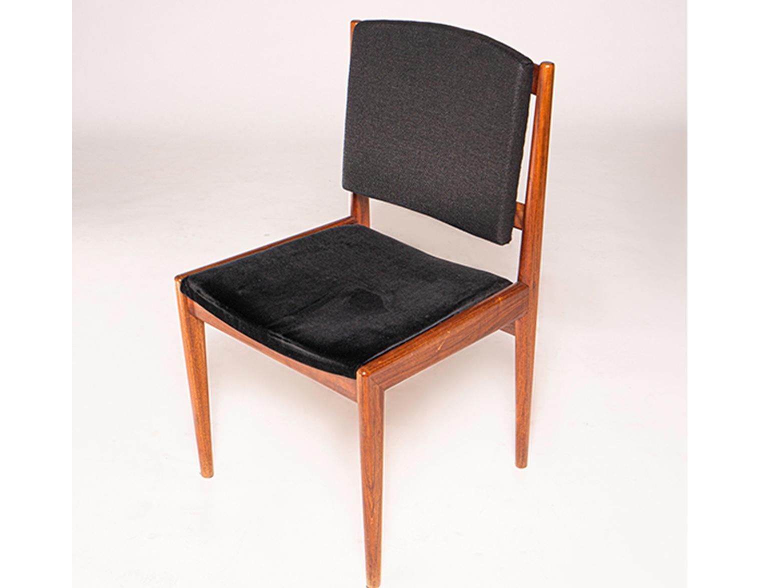 Mid-Century Modern Swedish Classic Chairs from the 60s Remodeled in the Intersection of Fashion For Sale