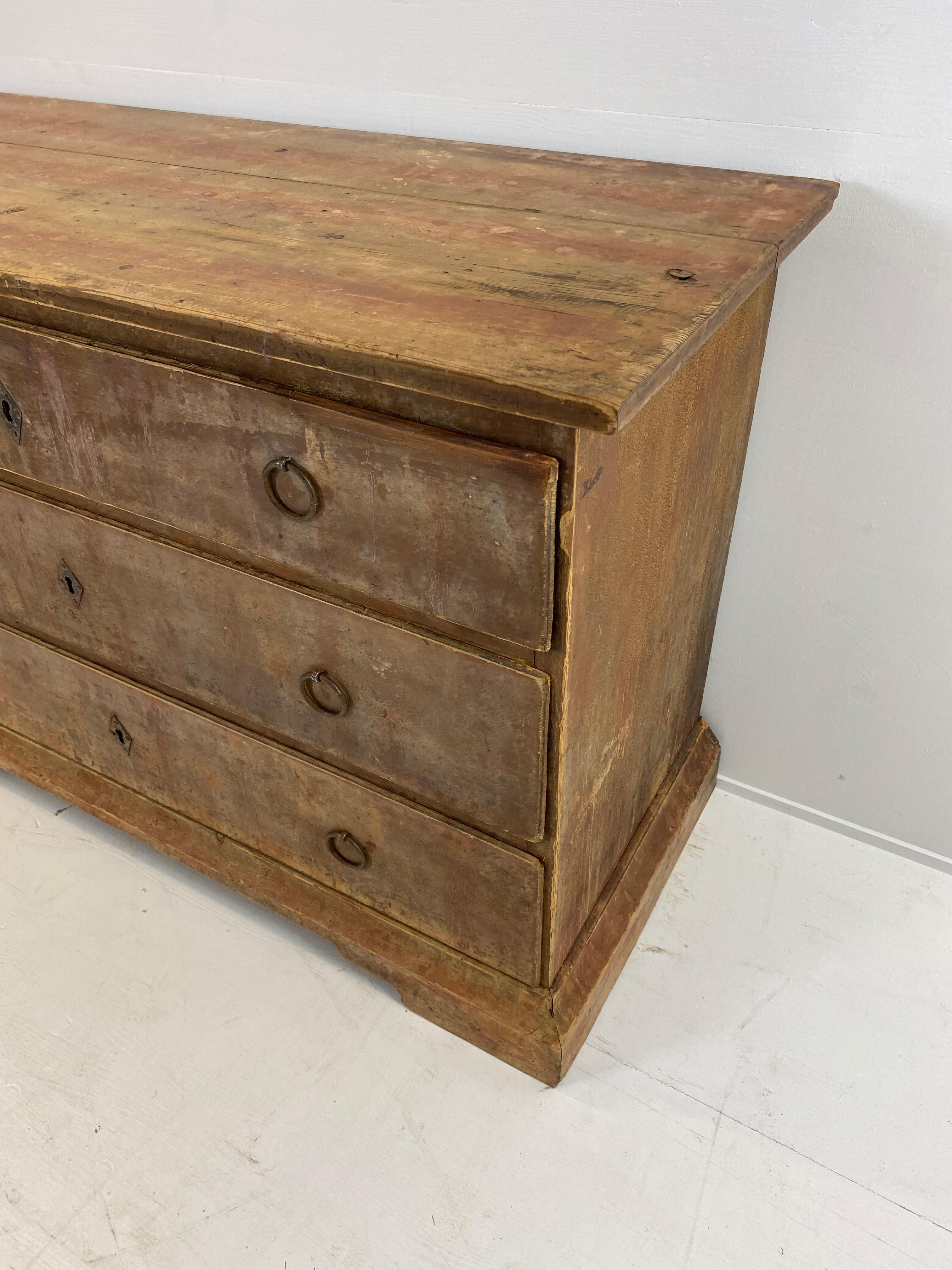 Swedish Commode, Chest of Drawers, 19th Century 6