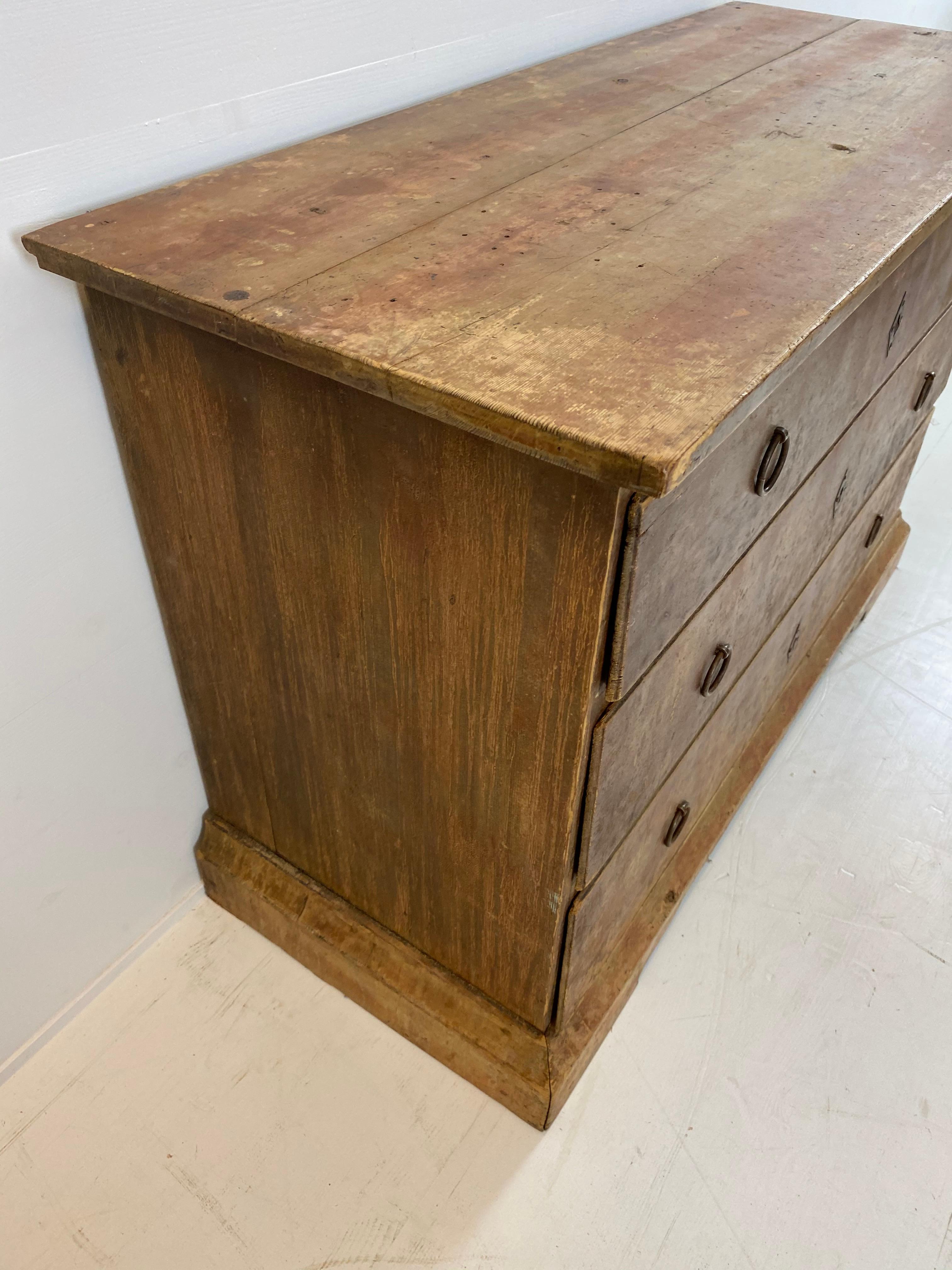 Swedish Commode, Chest of Drawers, 19th Century 7