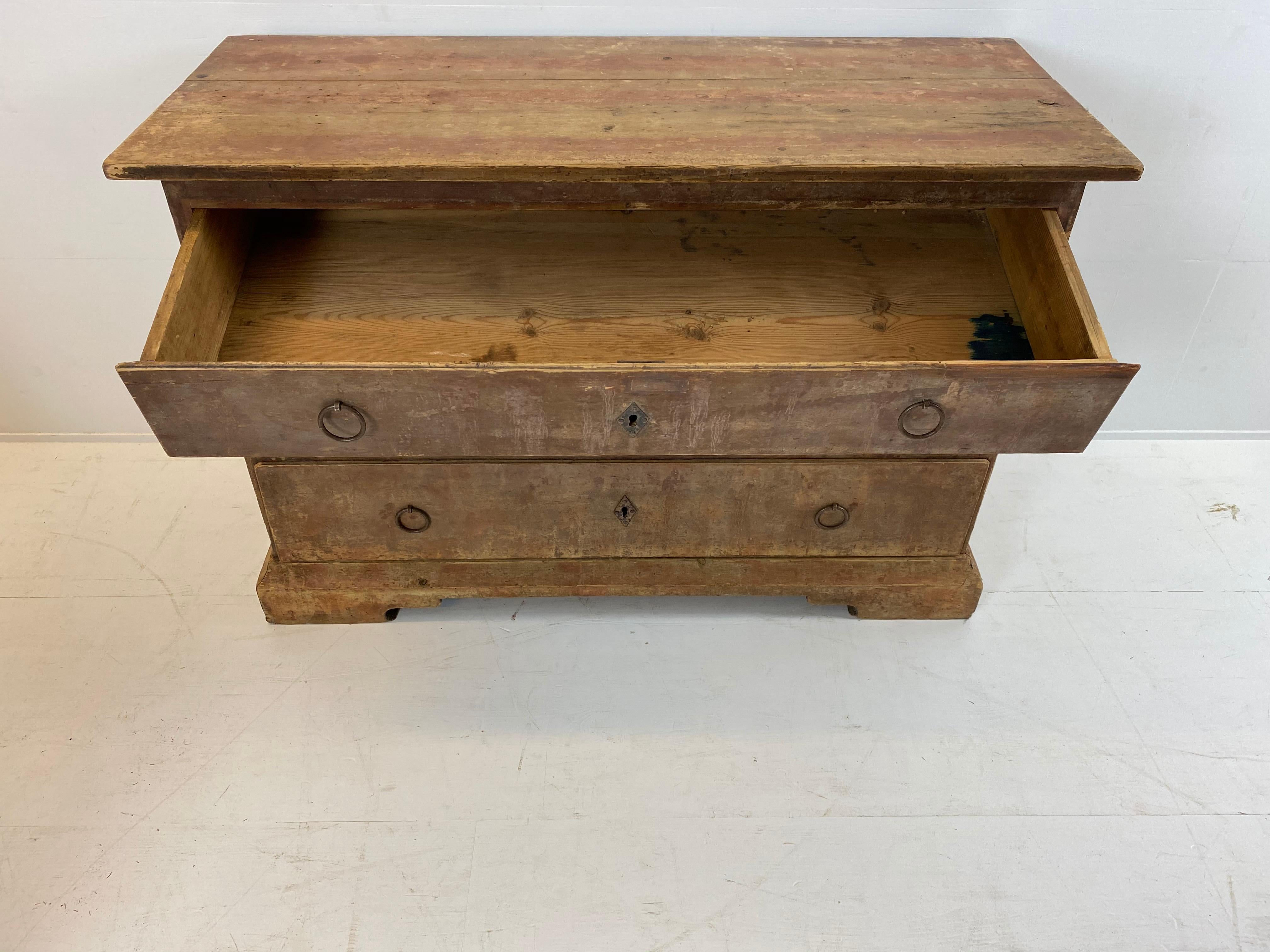 Swedish Commode, Chest of Drawers, 19th Century 8