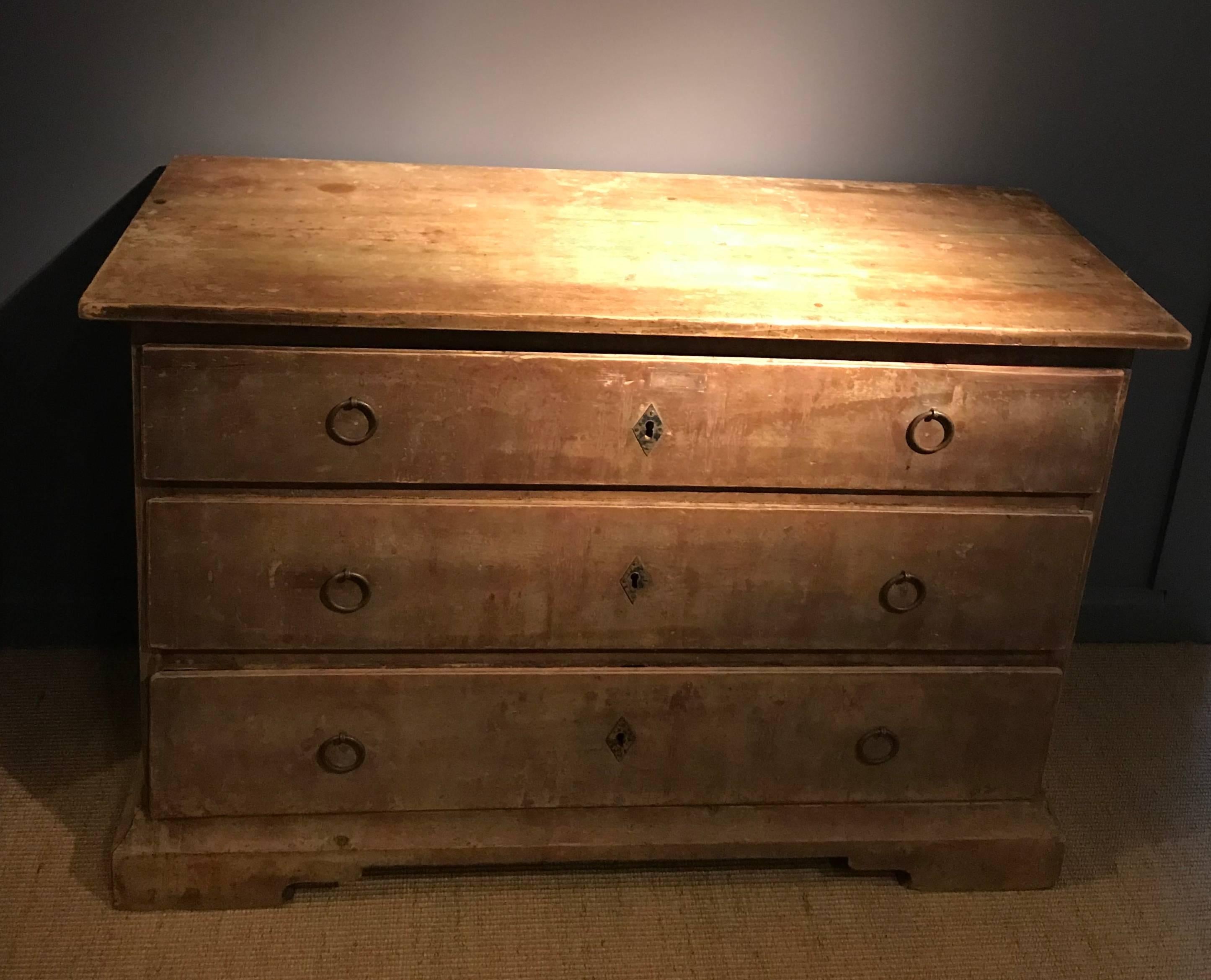 Swedish Commode, Chest of Drawers, 19th Century 4