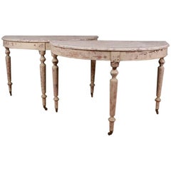 Antique Swedish Console Tables