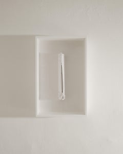 Contemporáneo sueco "Sin título" Objeto de arte de papel enmarcado de Rune Hagberg, década de 1970