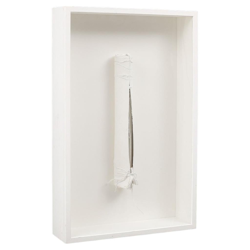 Oggetto d'arte contemporaneo svedese "Untitled" incorniciato su carta di Rune Hagberg, anni '70