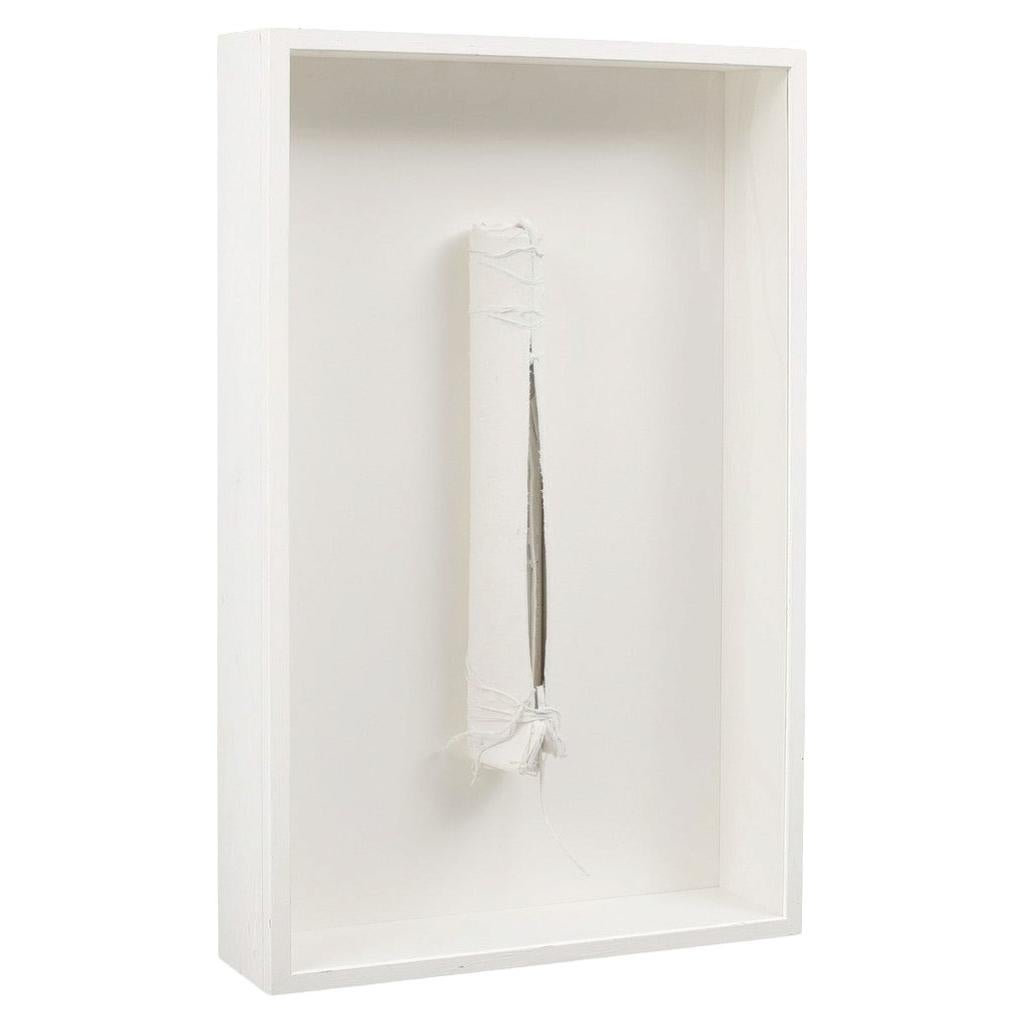 Swedish Contemporary "Untitled" Framed Paper Art Object by Rune Hagberg, 1970s