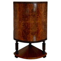 Swedish Corner Cabinet Manufactured October 10th 1938 by Reiners Möbelfabrik