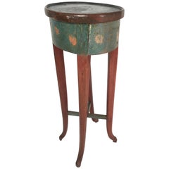 Swedish Country Blue Painted Side Table