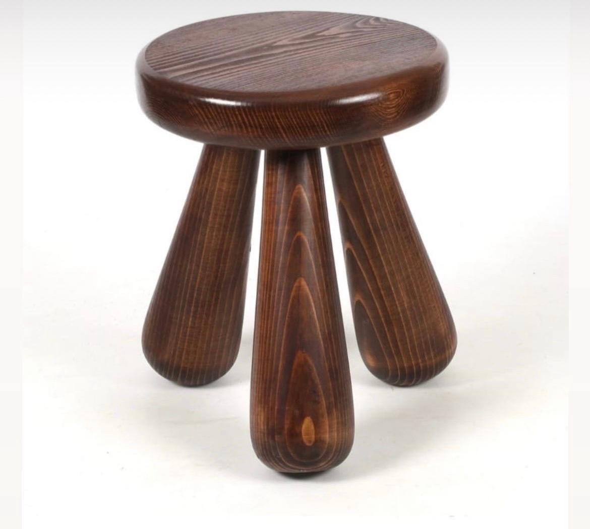 Swedish Country Wooden Foot Stool In Good Condition For Sale In New York, NY