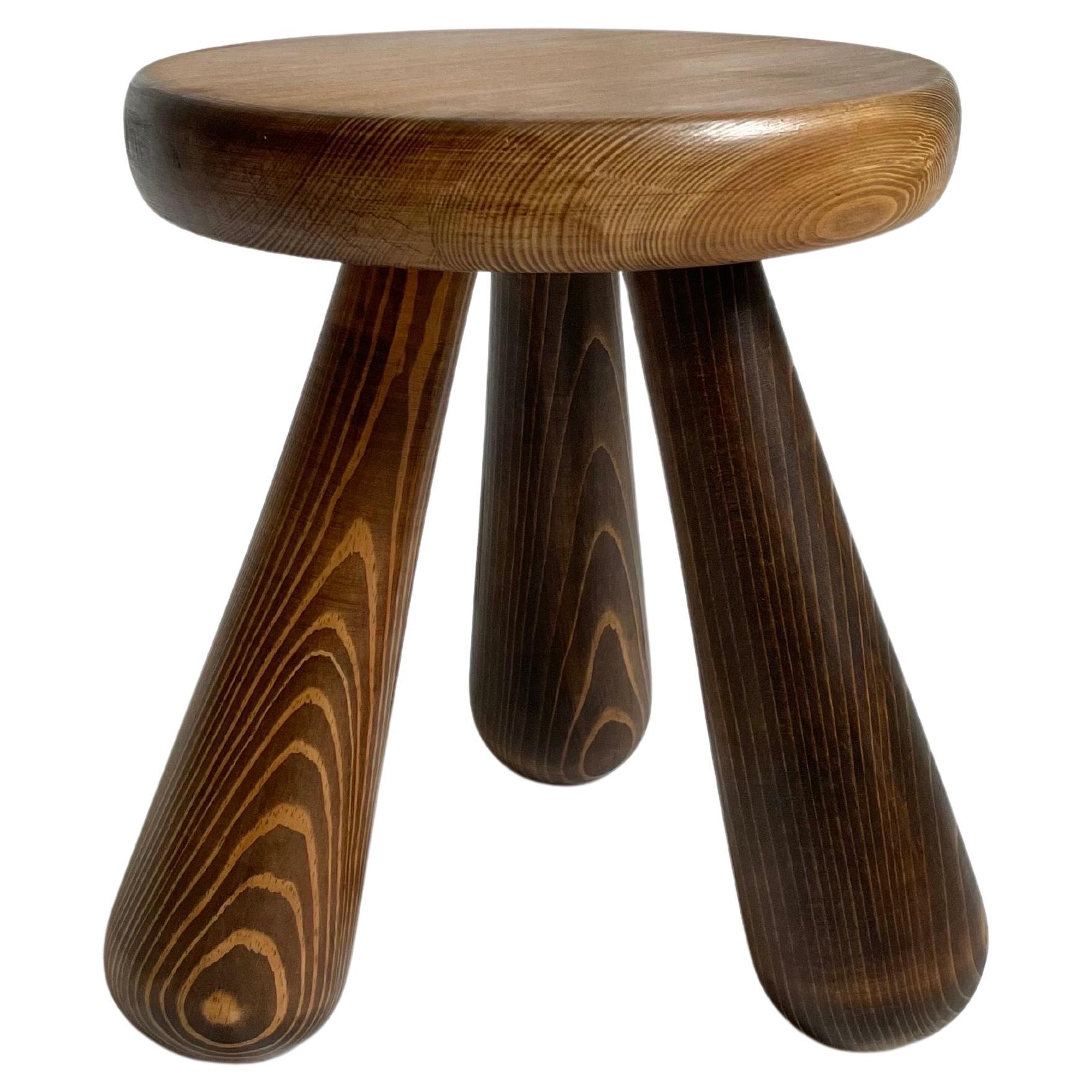 Swedish Country Wooden Foot Stool For Sale