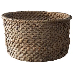 Swedish Craft, Basket or Bowl, Woven Root, Sweden, 19th Century