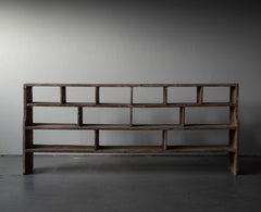 Swedish Craft, Bookcase, Pine, Nails, 19th Century Sweden