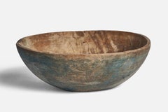 Craft suédois, bol, Wood, Suède, 19e siècle