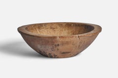 Swedish Craft, Bowl, Wood, Sweden, 19th Century