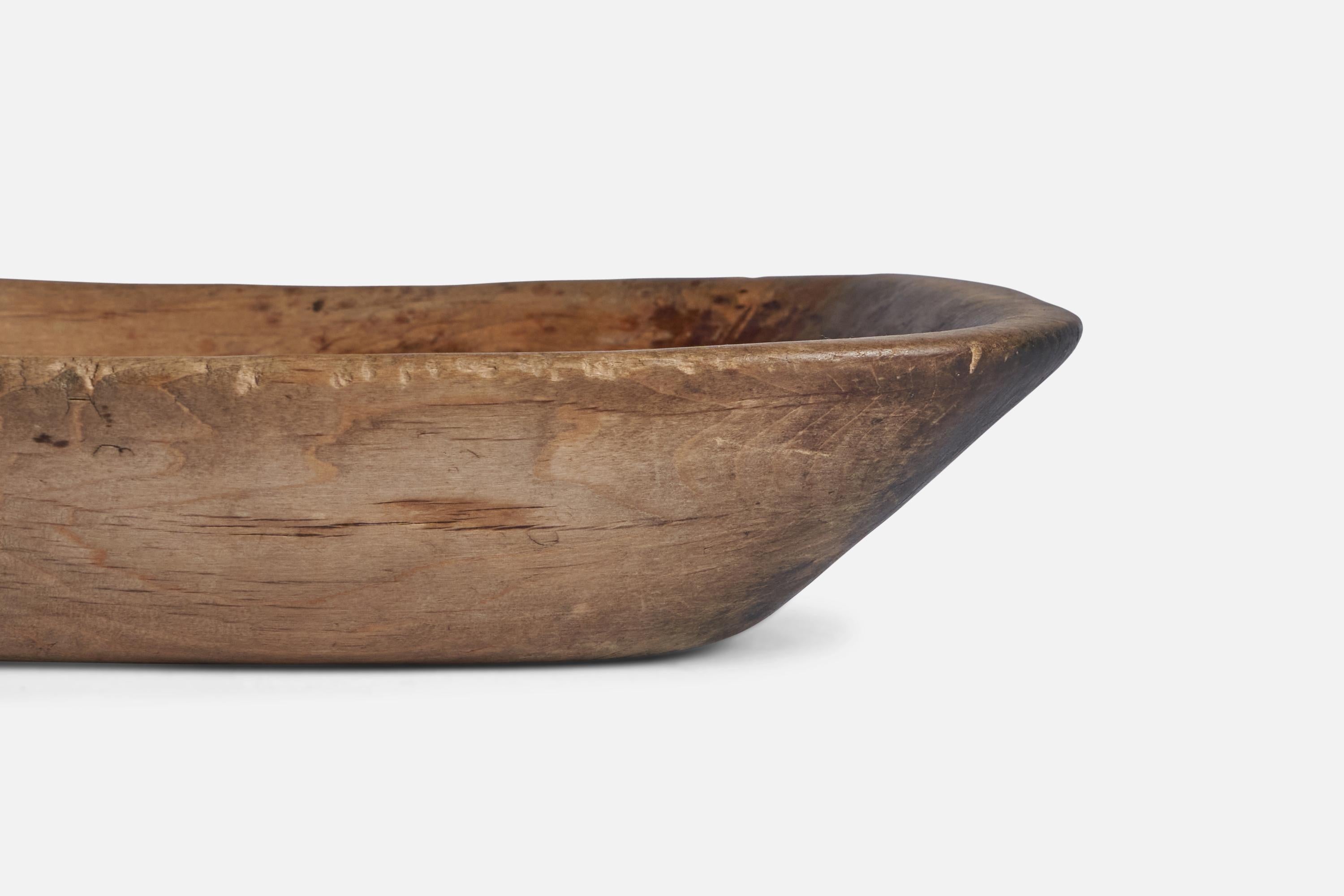 Schwedisches Craft, Schale, Holz, Schweden, 19. (19. Jahrhundert) im Angebot