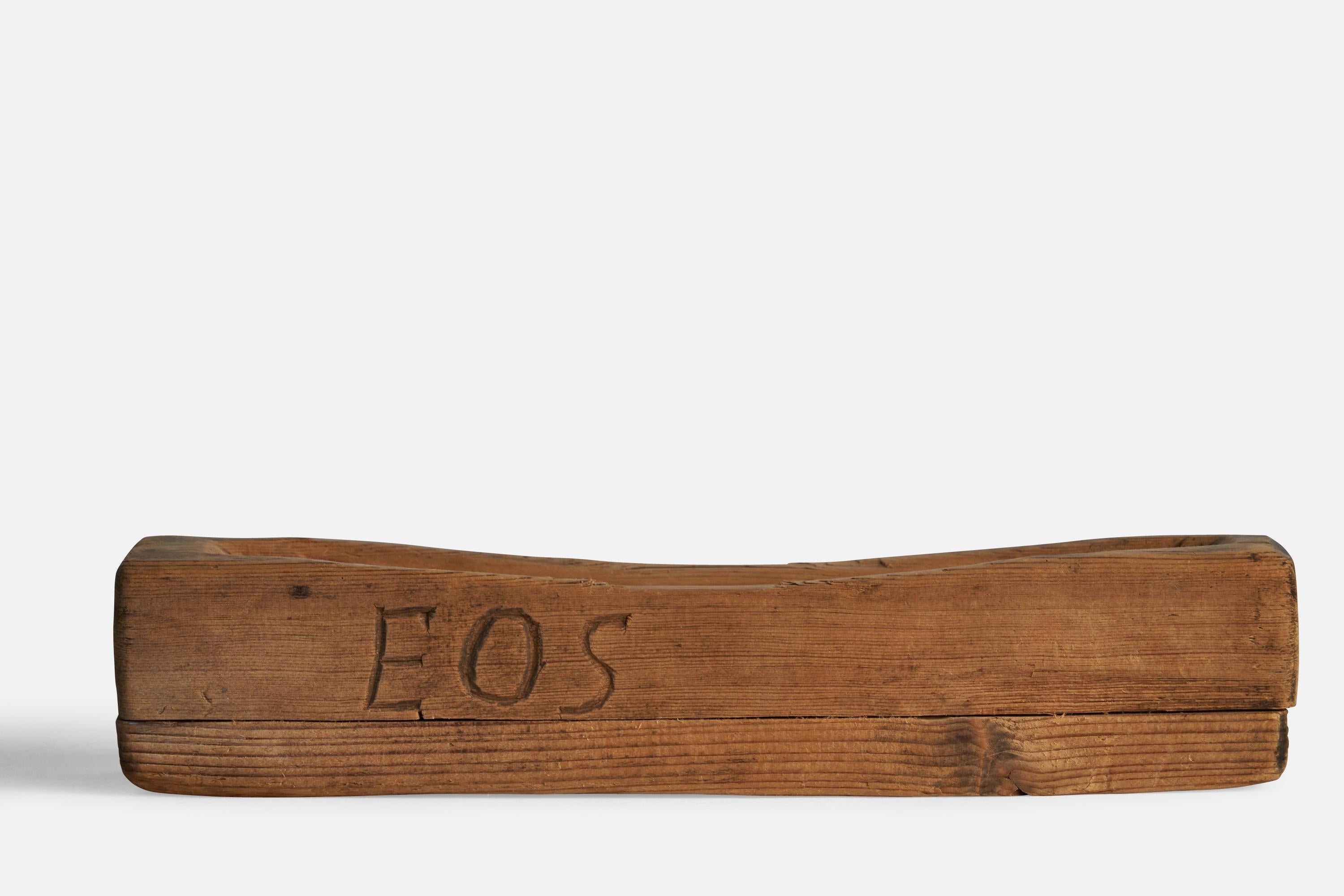 Schwedisches Craft, Schale, Holz, Schweden, 19. (19. Jahrhundert) im Angebot