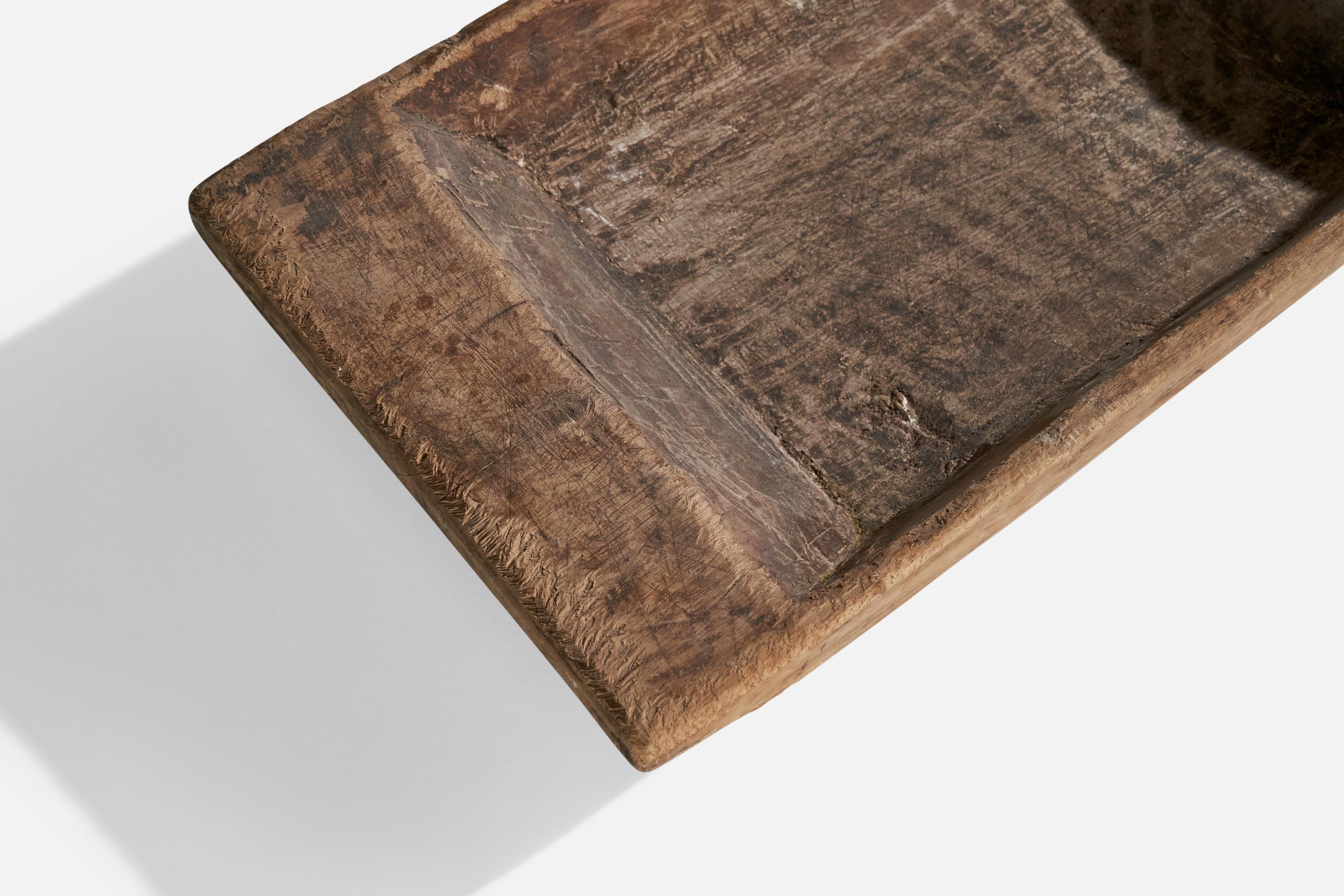 Swedish Craft, Bowl, Wood, Sweden, 19th Century For Sale 5