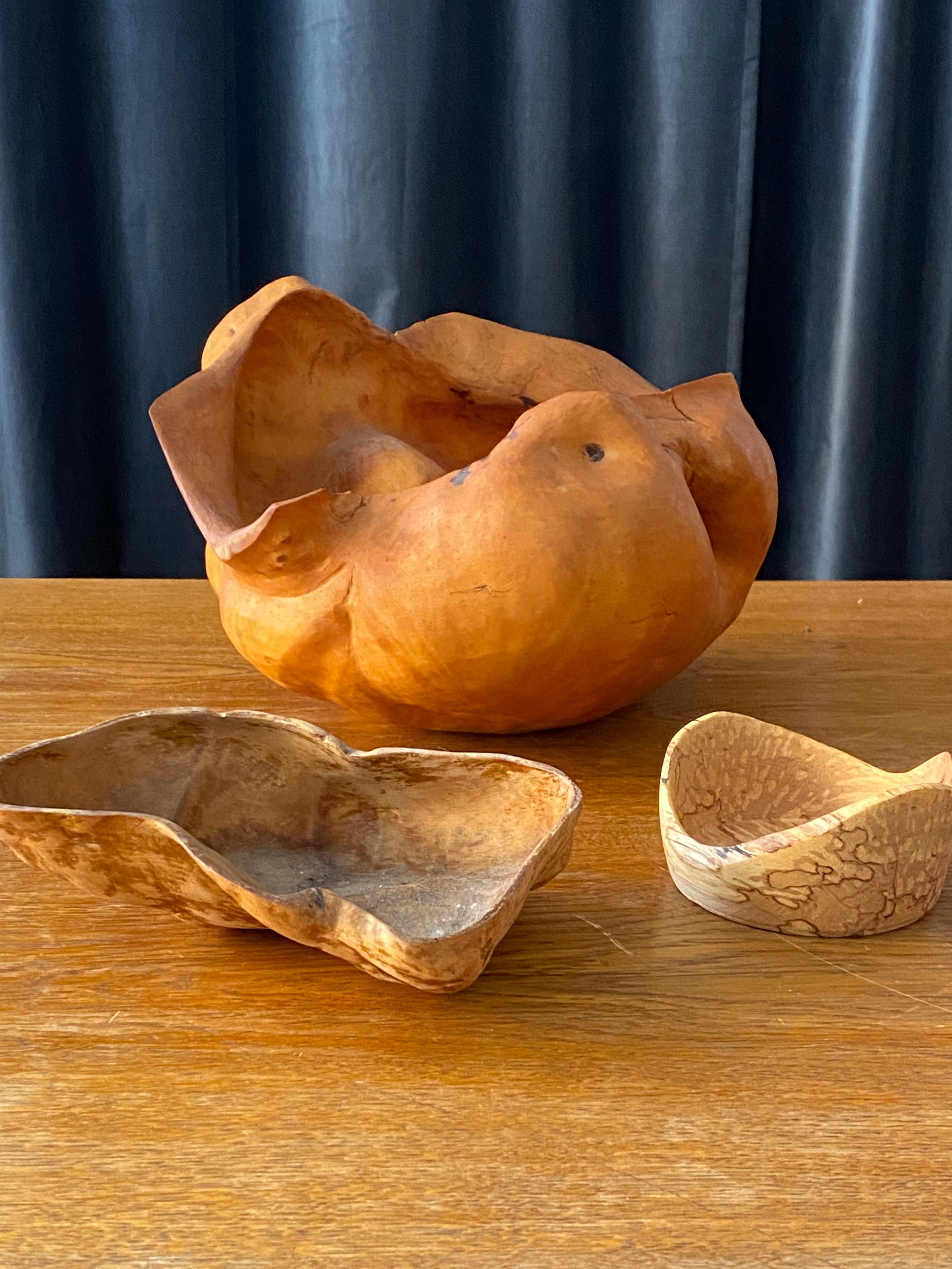 Mid-20th Century Swedish Craft, Root Works, Organic Sculpted Wood, Sweden, 1950-1983