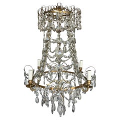 Swedish Crystal Chandelier