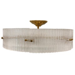 Swedish Crystal Light Fixture
