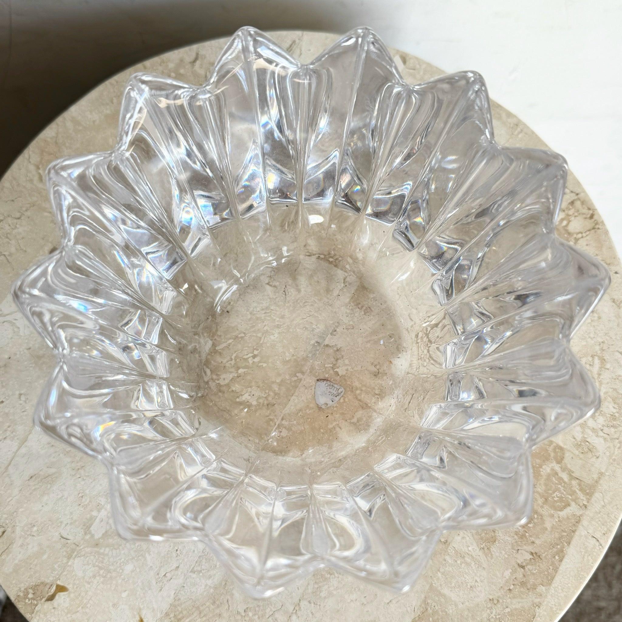Cristallo Vaso di cristallo svedese, Fleur di Orrefors in vendita