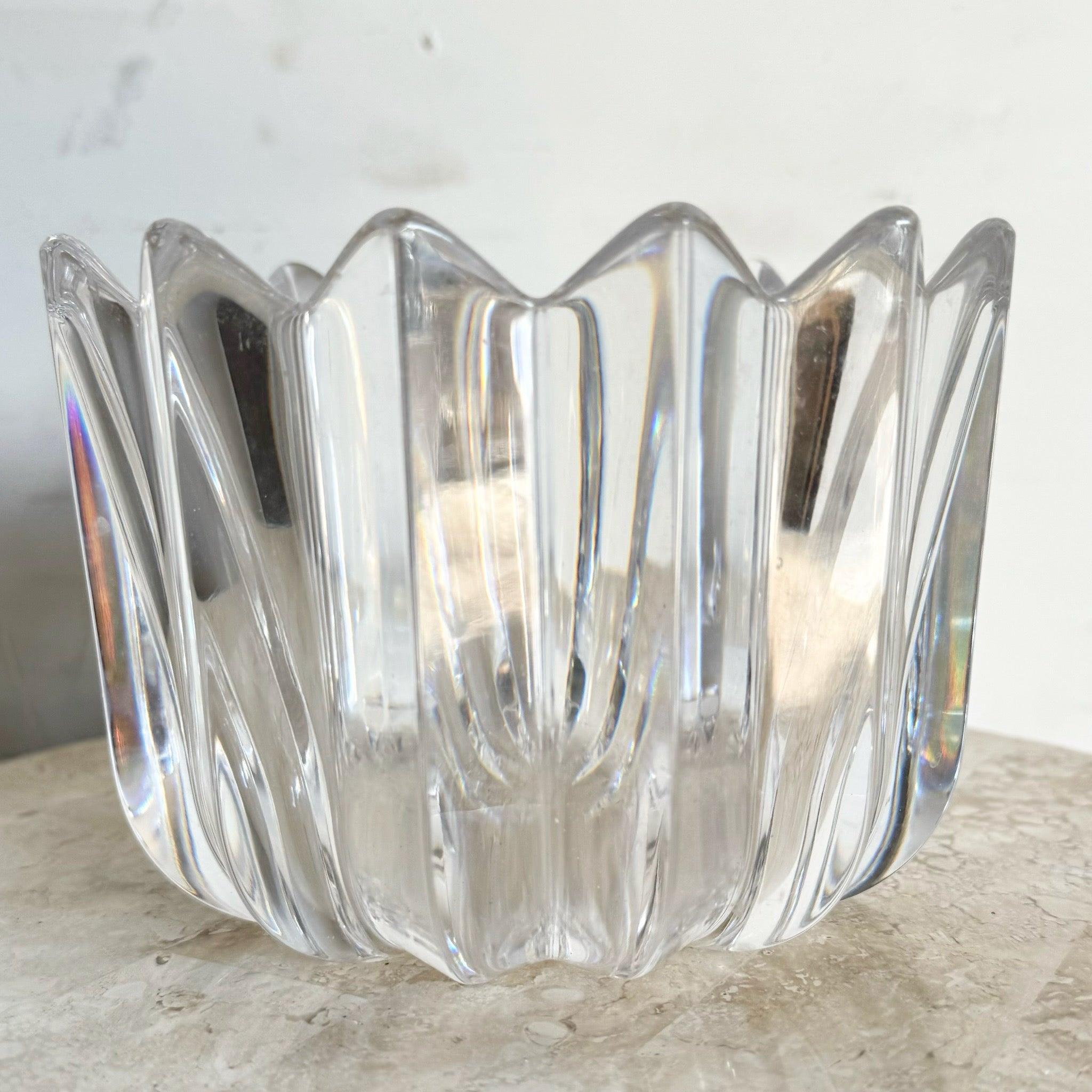 Vaso di cristallo svedese, Fleur di Orrefors in vendita 1