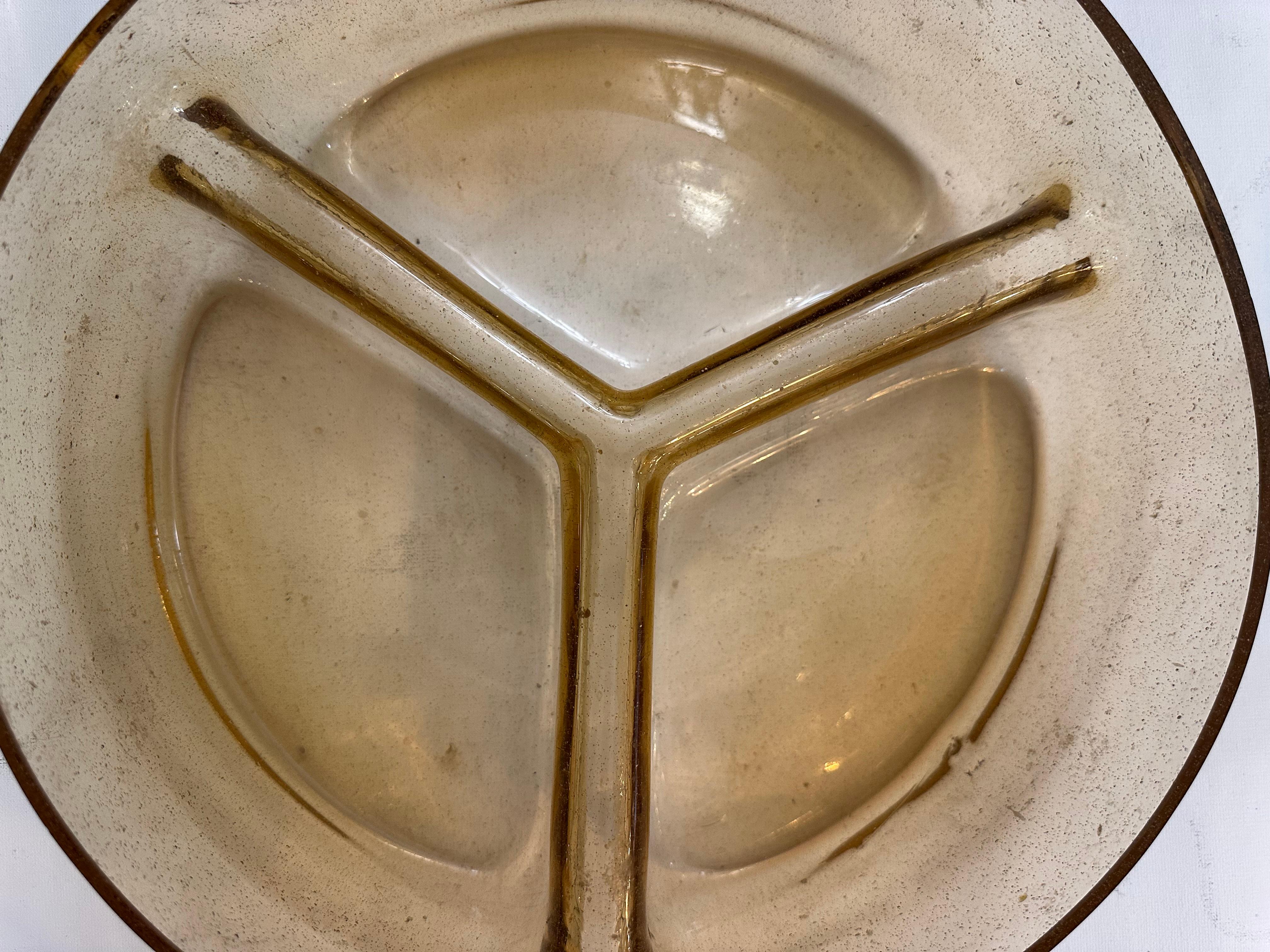 Mid-20th Century Swedish crystal  with divisions, 1950, Sweden For Sale