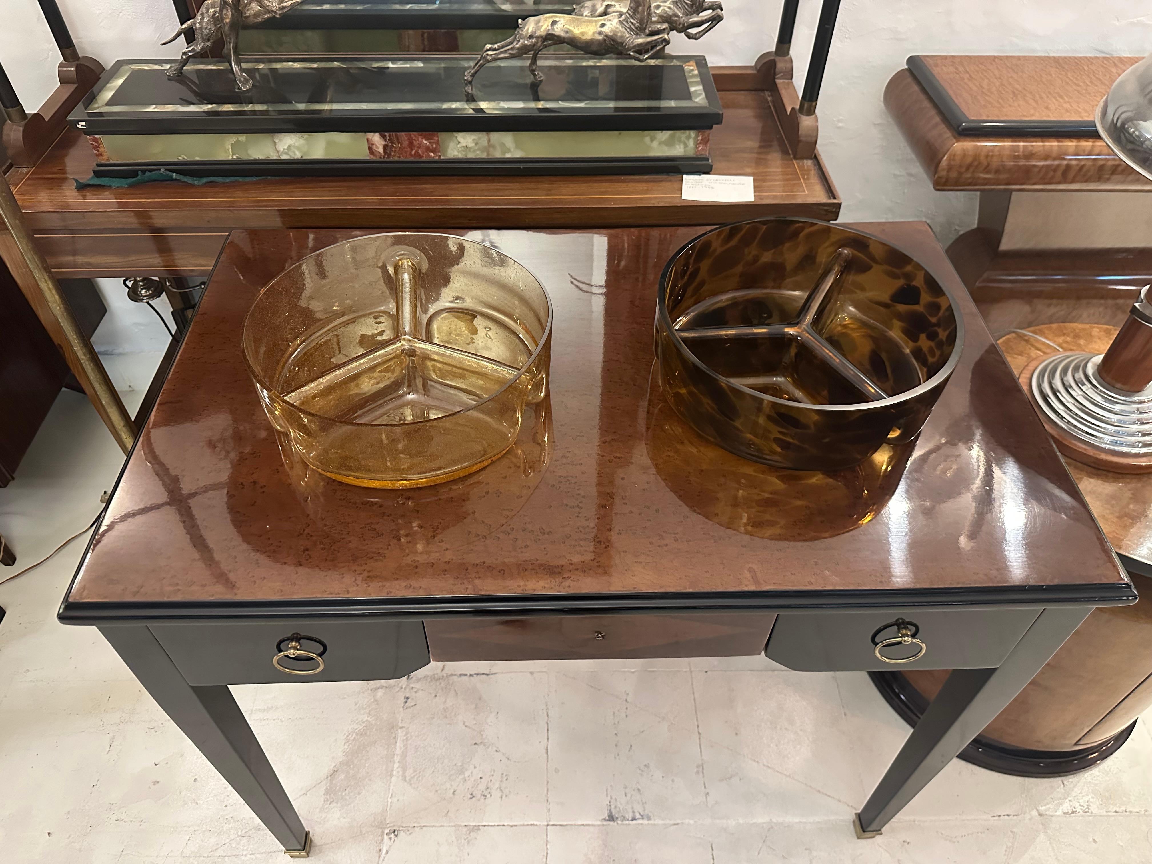 Swedish crystal  with divisions, 