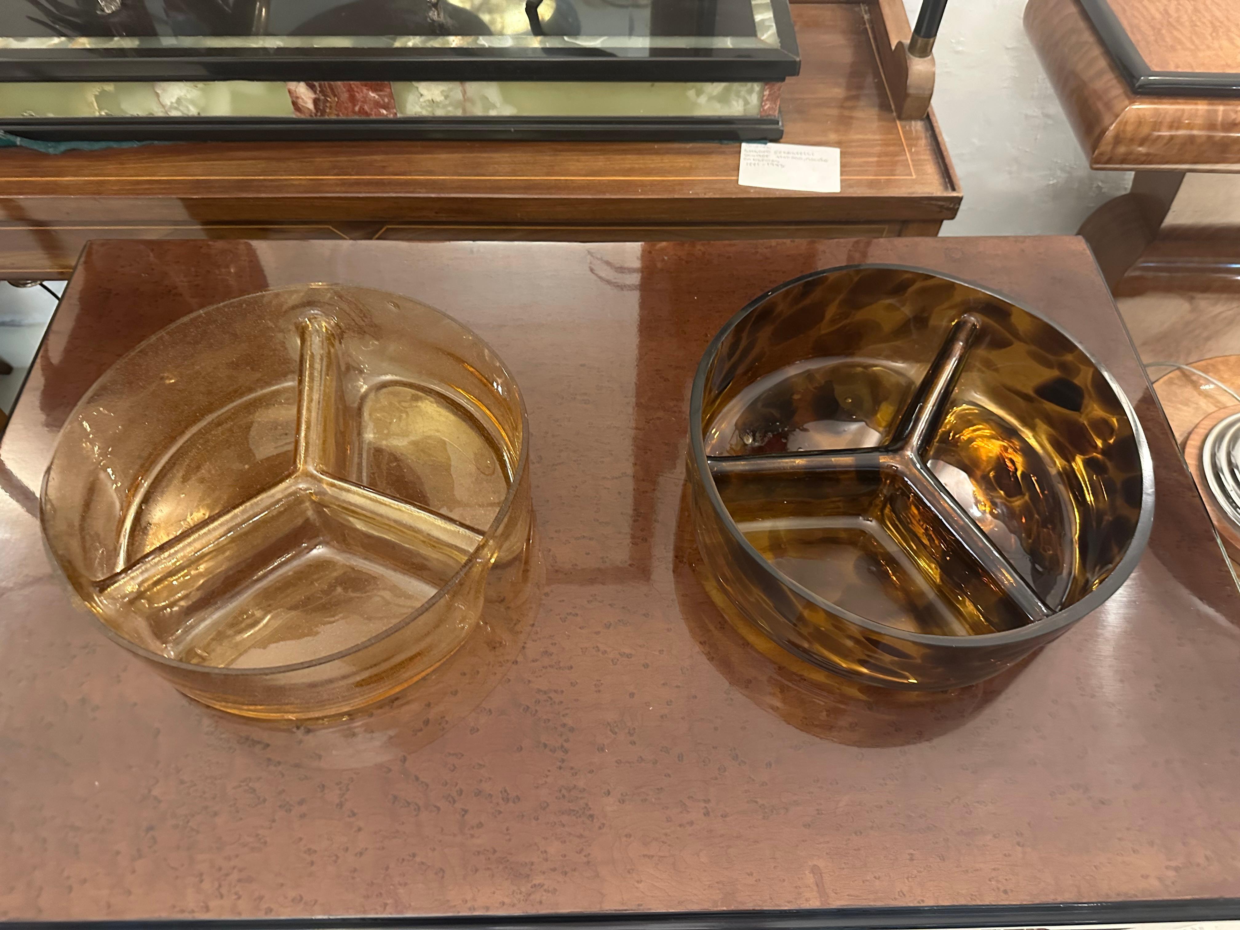 Swedish crystal  with divisions, 