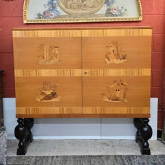 Armario Sueco Deco de Marquetería de Reiners