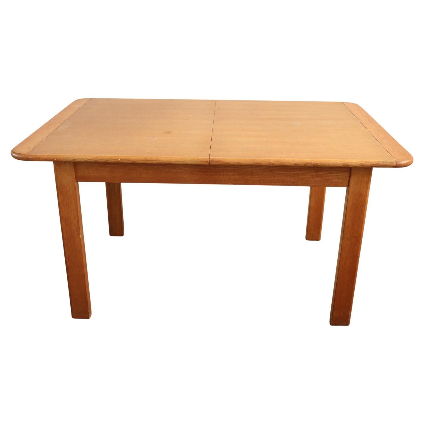 Swedish Design Extendable Dining Table For Sale