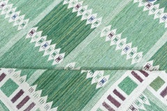 Schwedischer Flachgewebe-Wollteppich im schwedischen Design von Doris Leslie Blau