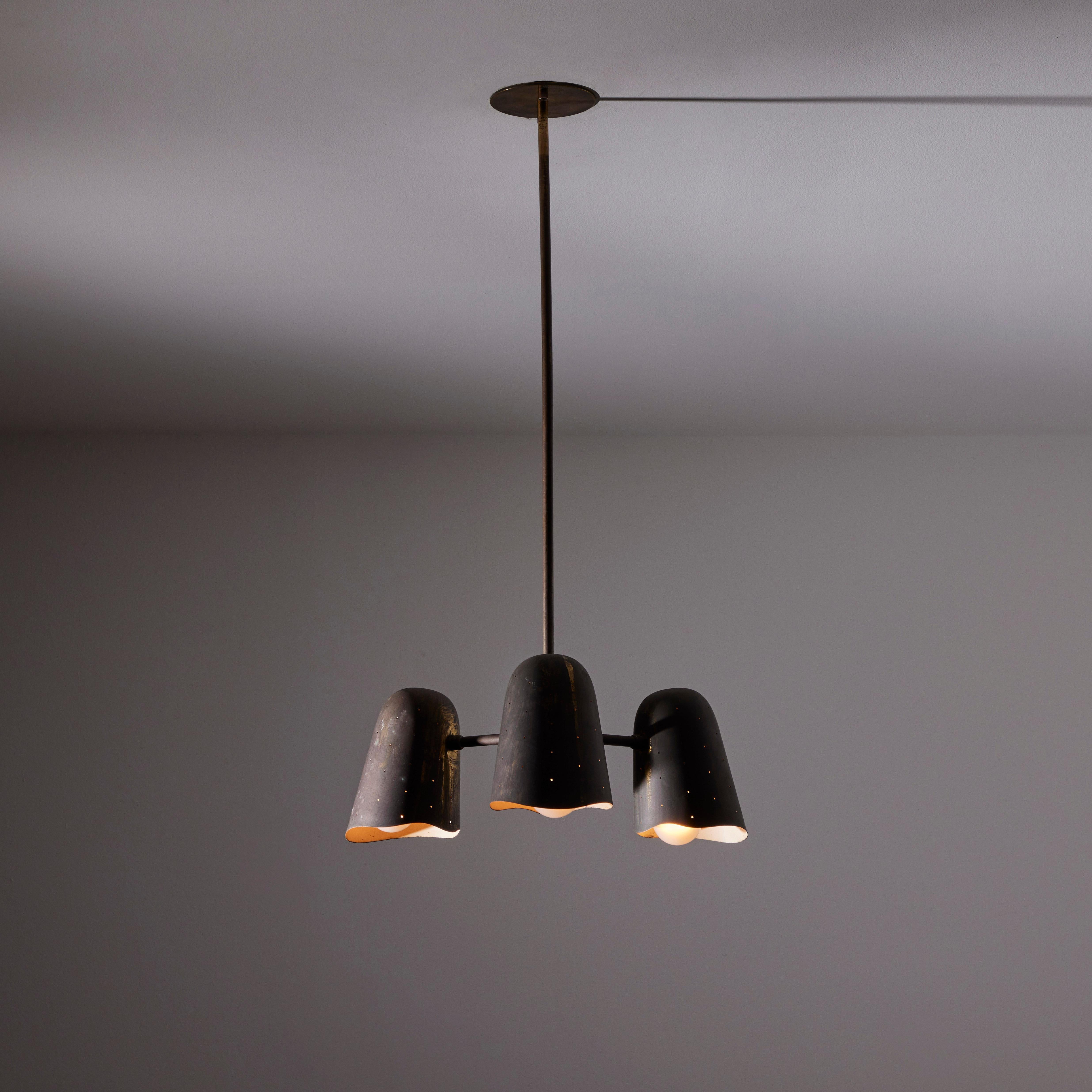 Mid-20th Century Swedish Design Suspension Light