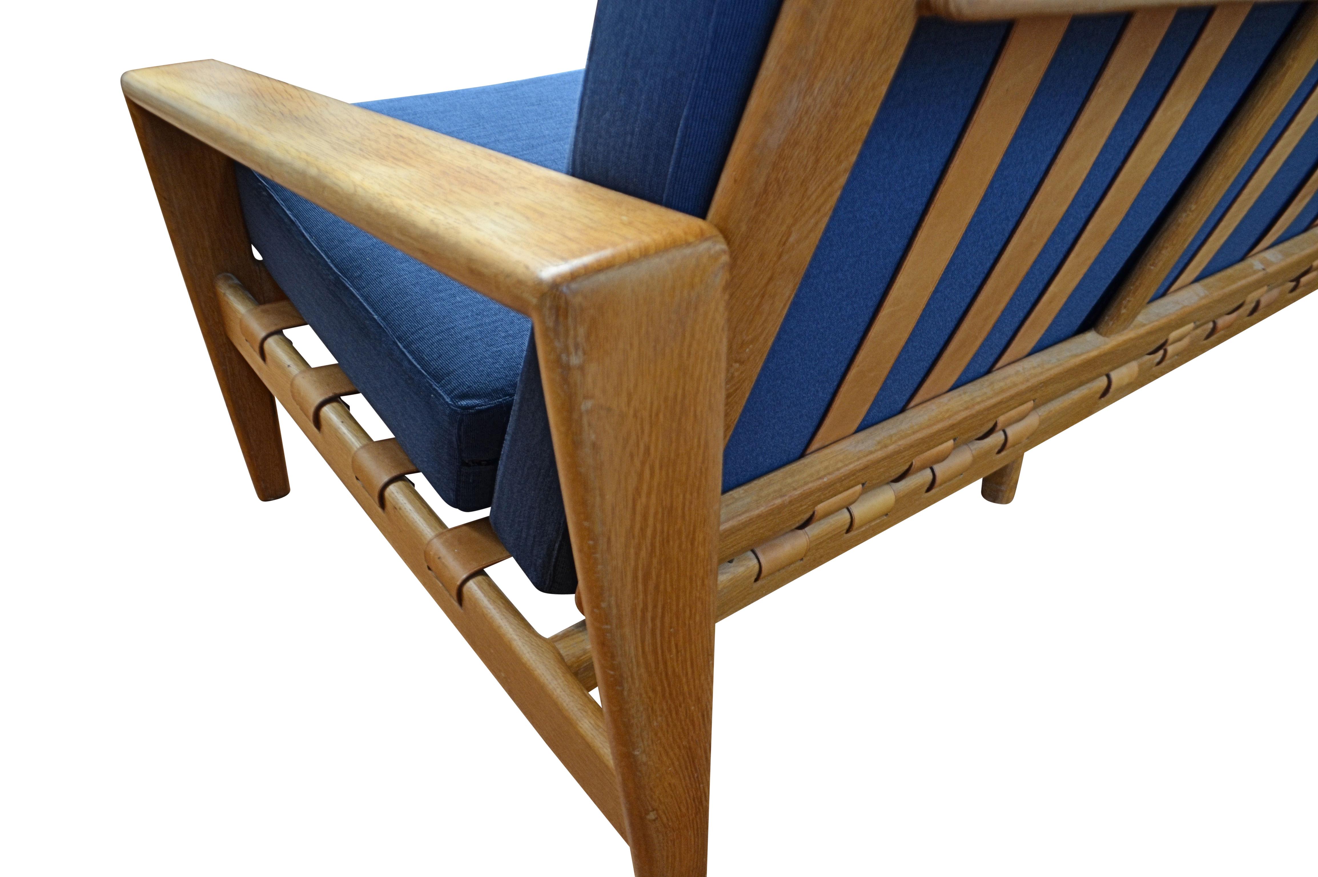 Swedish Design Svante Skogh Oak 3-Seating Sofa 1
