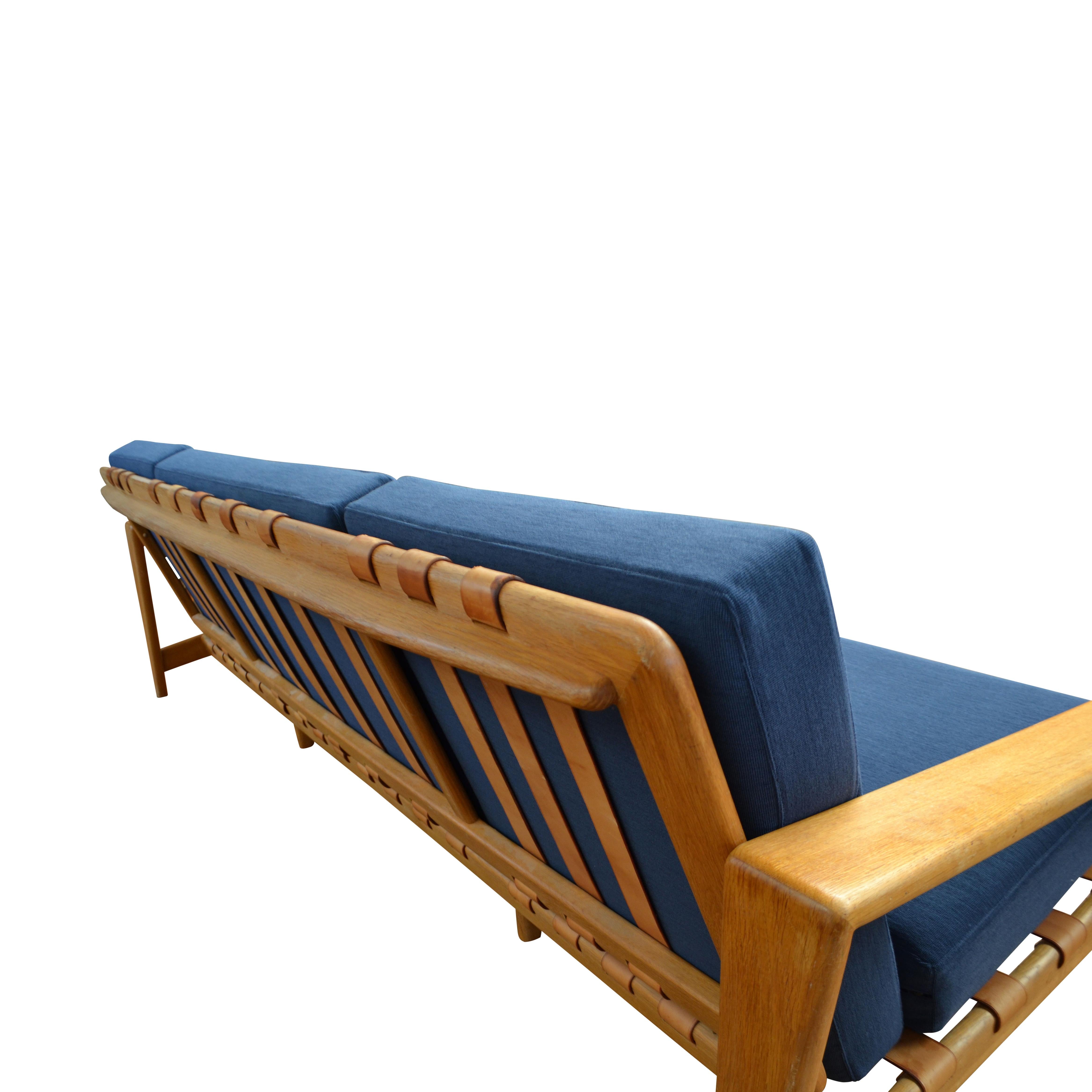 Swedish Design Svante Skogh Oak 3-Seating Sofa 2