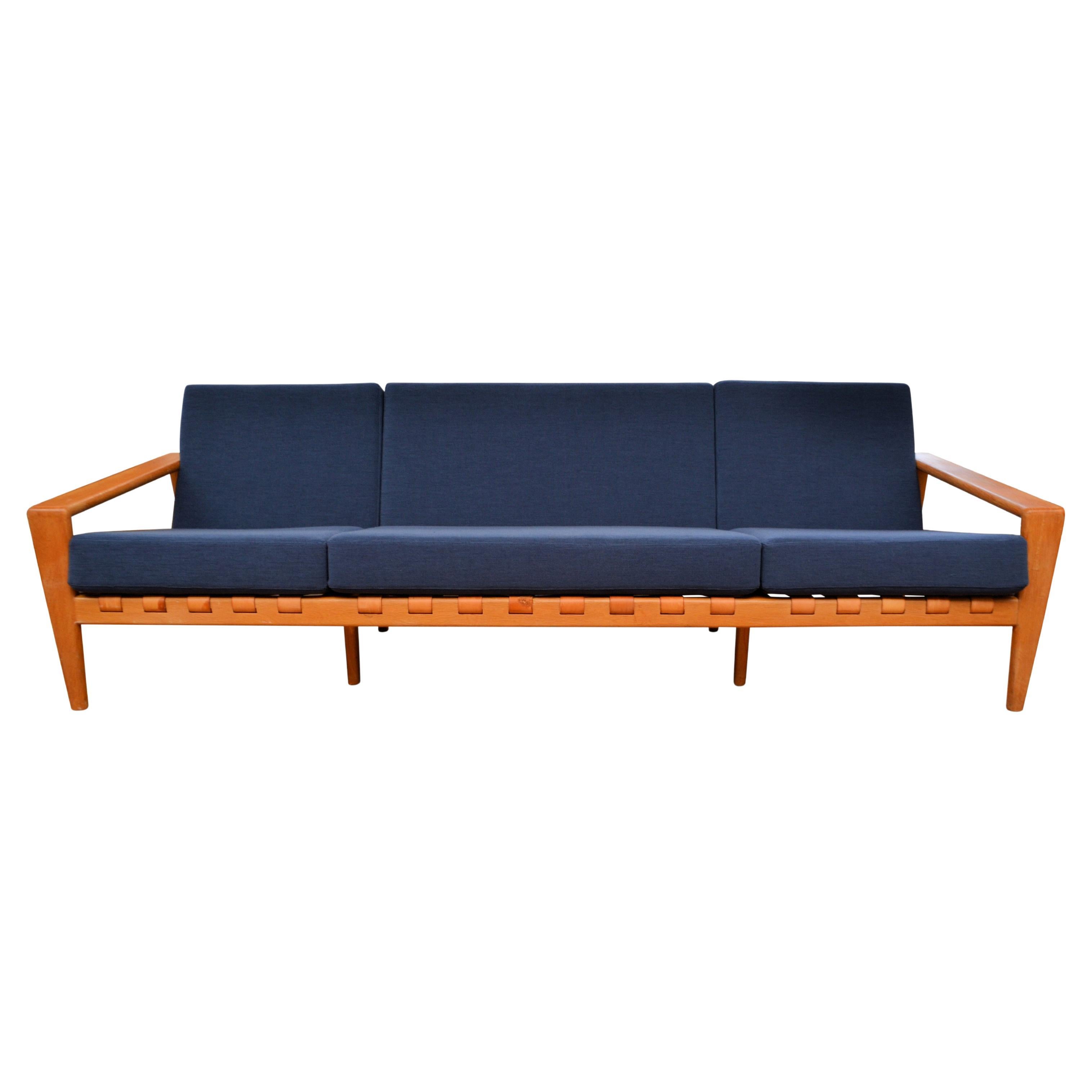 Swedish Design Svante Skogh Oak 3-Seating Sofa