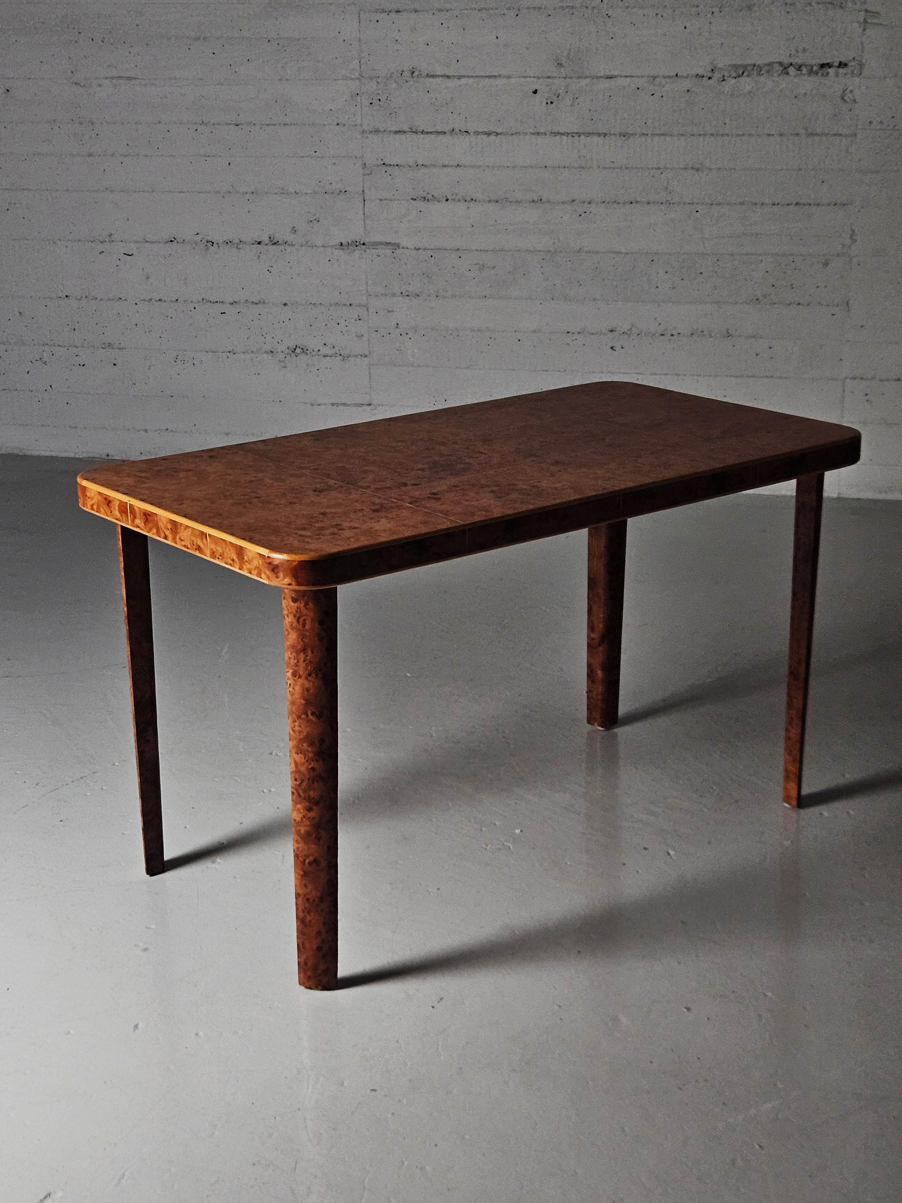 Schwedischer Designer-Couchtisch aus alder-Wurzelholz von Reiners, Schweden, 1940er Jahre im Angebot 6
