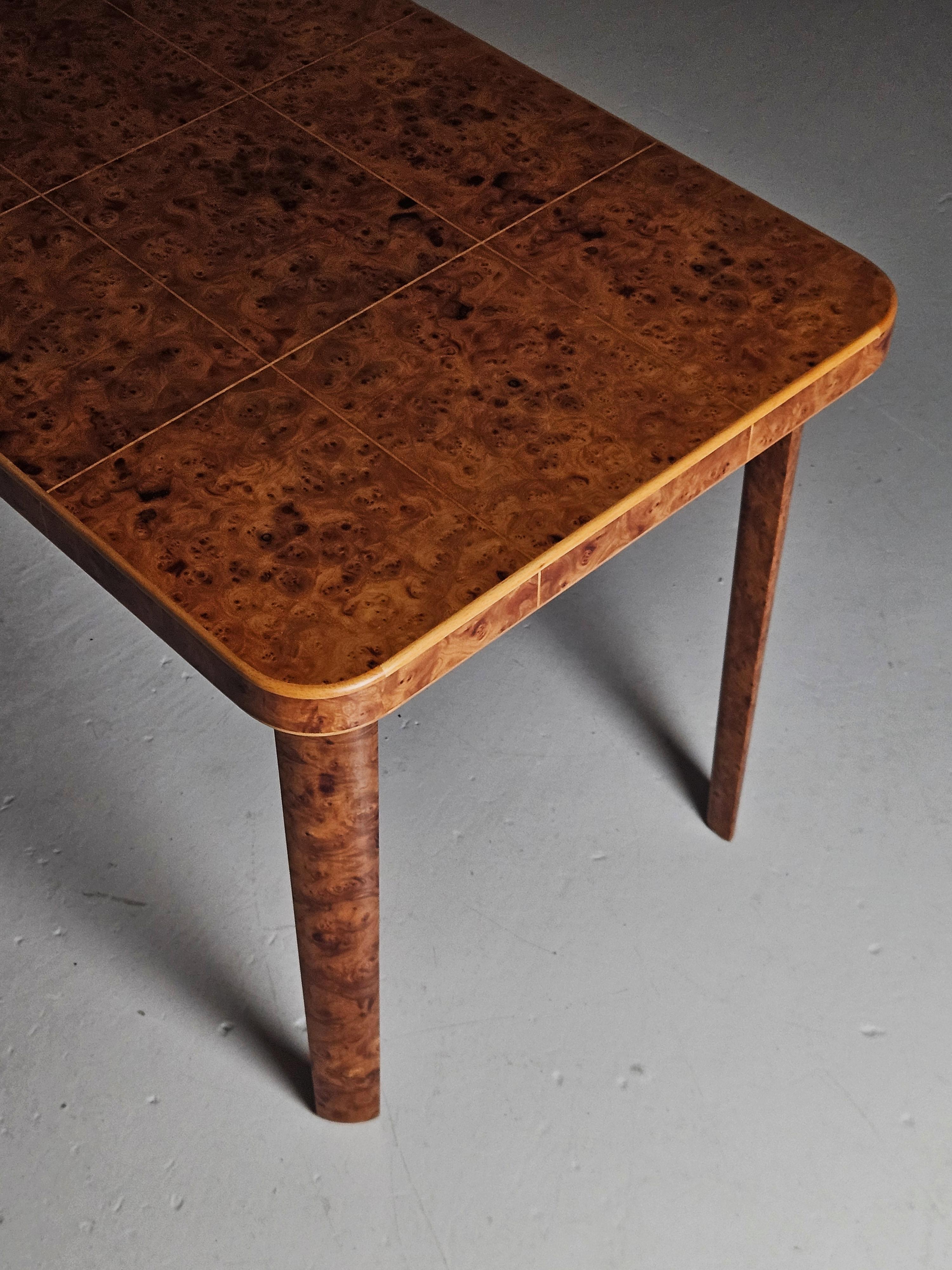 Schwedischer Designer-Couchtisch aus alder-Wurzelholz von Reiners, Schweden, 1940er Jahre im Angebot 7